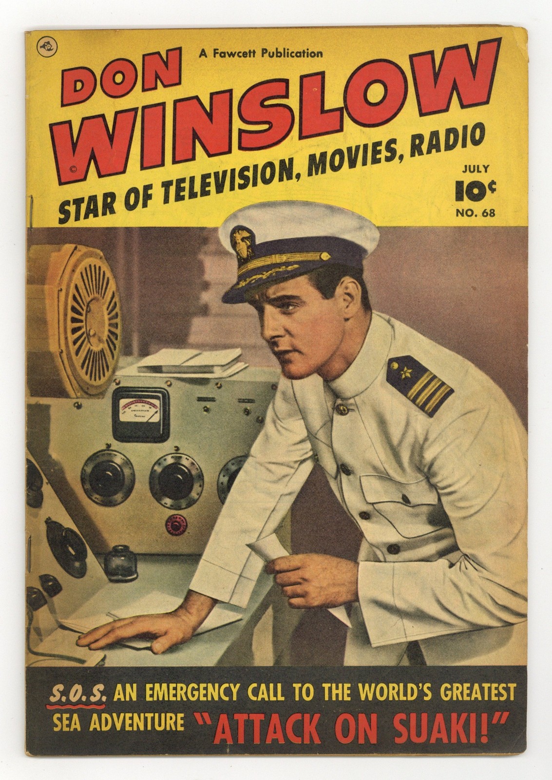 Don Winslow of the Navy #68 VG+ 4.5 1951