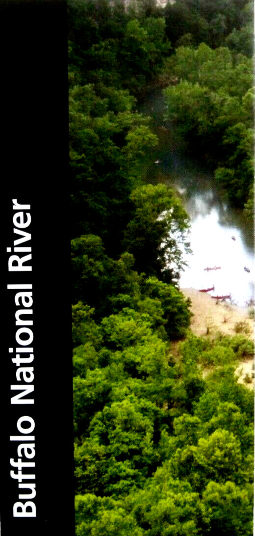Buffalo National River Arkansas National Park Service Unigrid Brochure Map Buffalo National River Arkansas National Park Service Unigrid Brochure Map