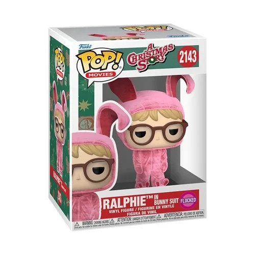 A Christmas Story Ralphie in Bunny Suit Flocked Funko Pop Vinyl #2143 PREORDER