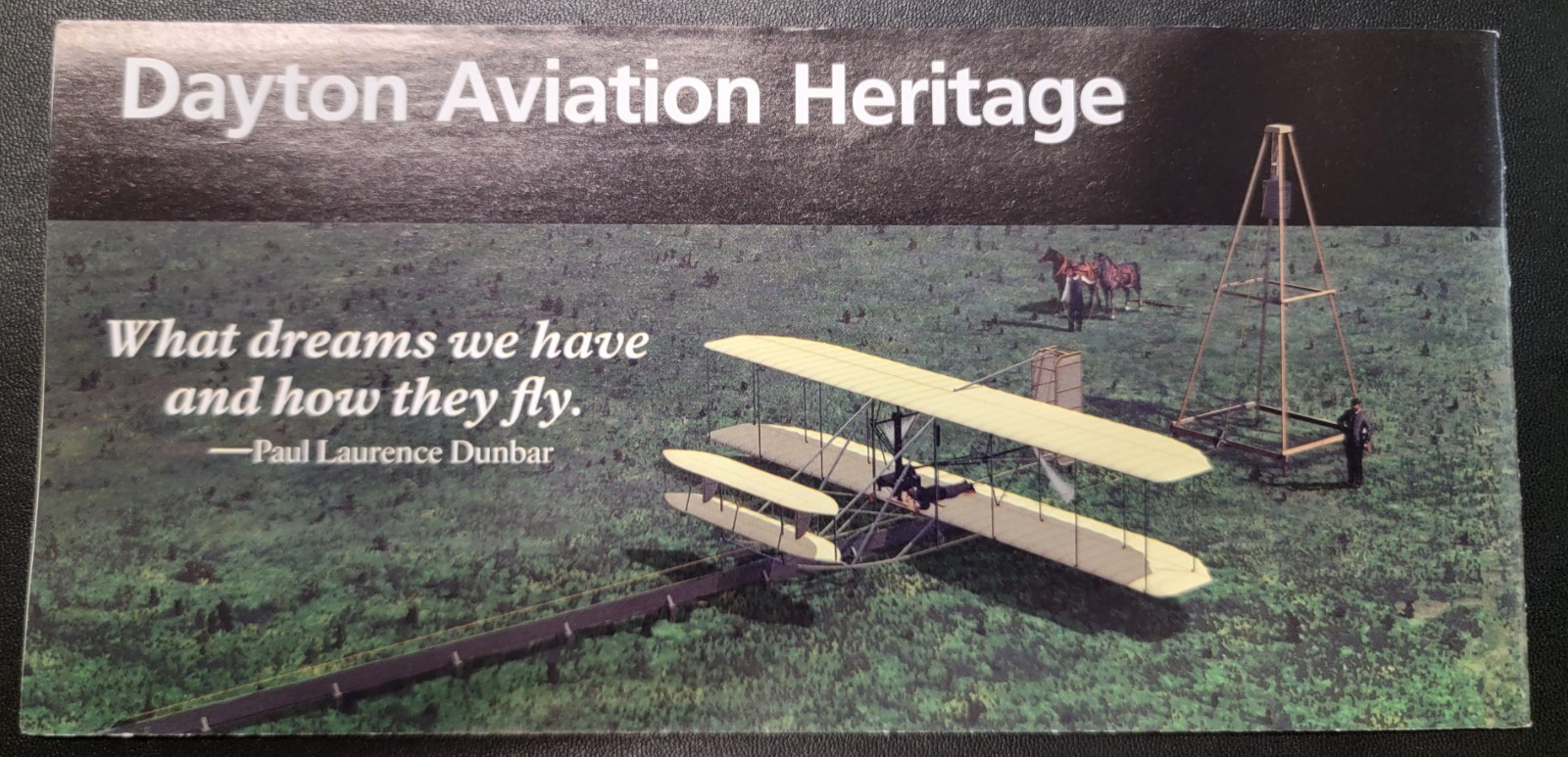Dayton Aviation Heritage National Historical Park NPS UniGrid - NEW Brochure/Map