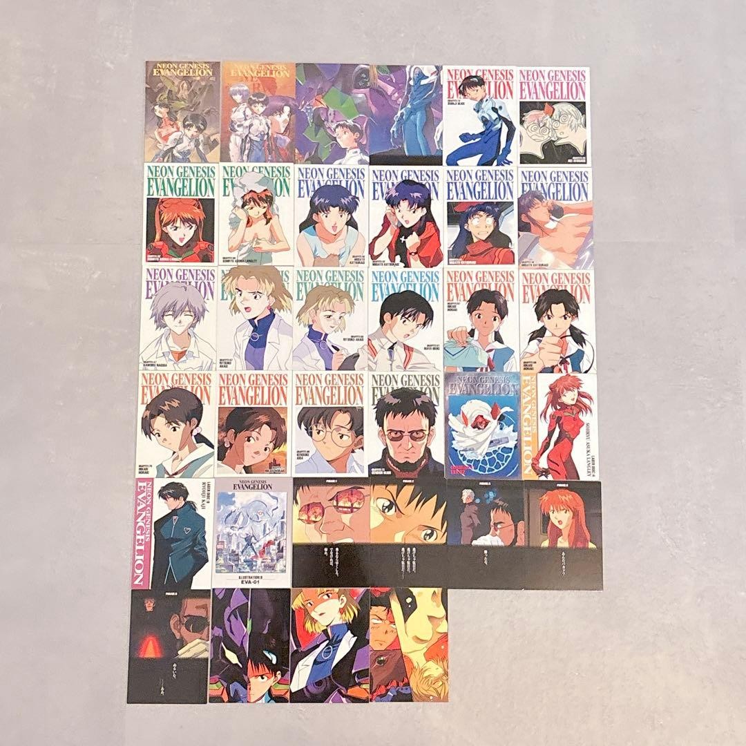 Evangelion Carddass Masters Volume 2 2nd Edition 34 Piece Set