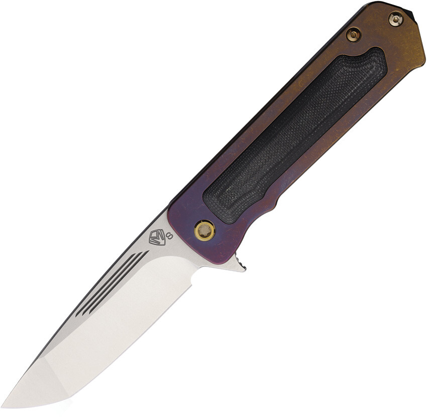 Medford TFF-4 Bronze & Violet Titanium & G10 Folding S45VN Knife 0144TT39A5