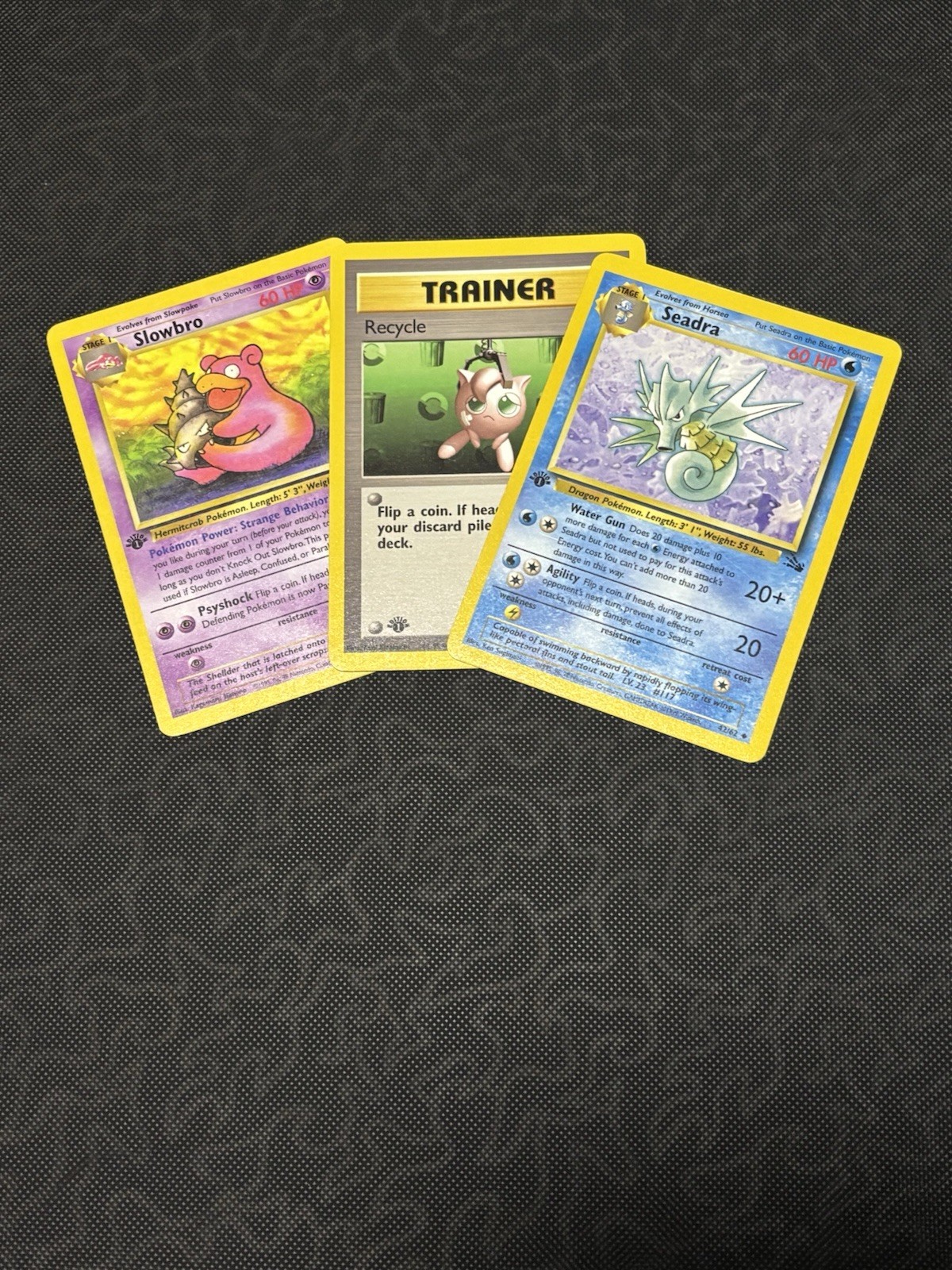 pokemon fossil 1st edition 8-Card Lot. All Cards LP Or Better. SEE PICS pokemon fossil 1st edition 8-Card Lot. All Cards LP Or Better. SEE PICS