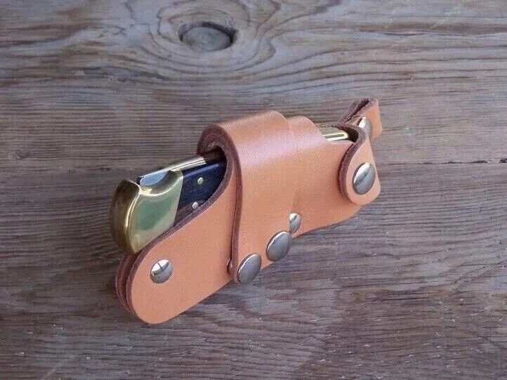 Quick Draw Release Leather Knife Sheath for Buck 110 Knives Quick Draw Release Leather Knife Sheath for Buck 110 Knives