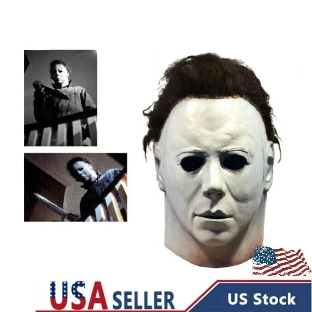 Michael Myers Mask 1978 for Adult, Michael Myers Halloween Full Mask Cosplay US Michael Myers Mask 1978 for Adult, Michael Myers Halloween Full Mask Cosplay US
