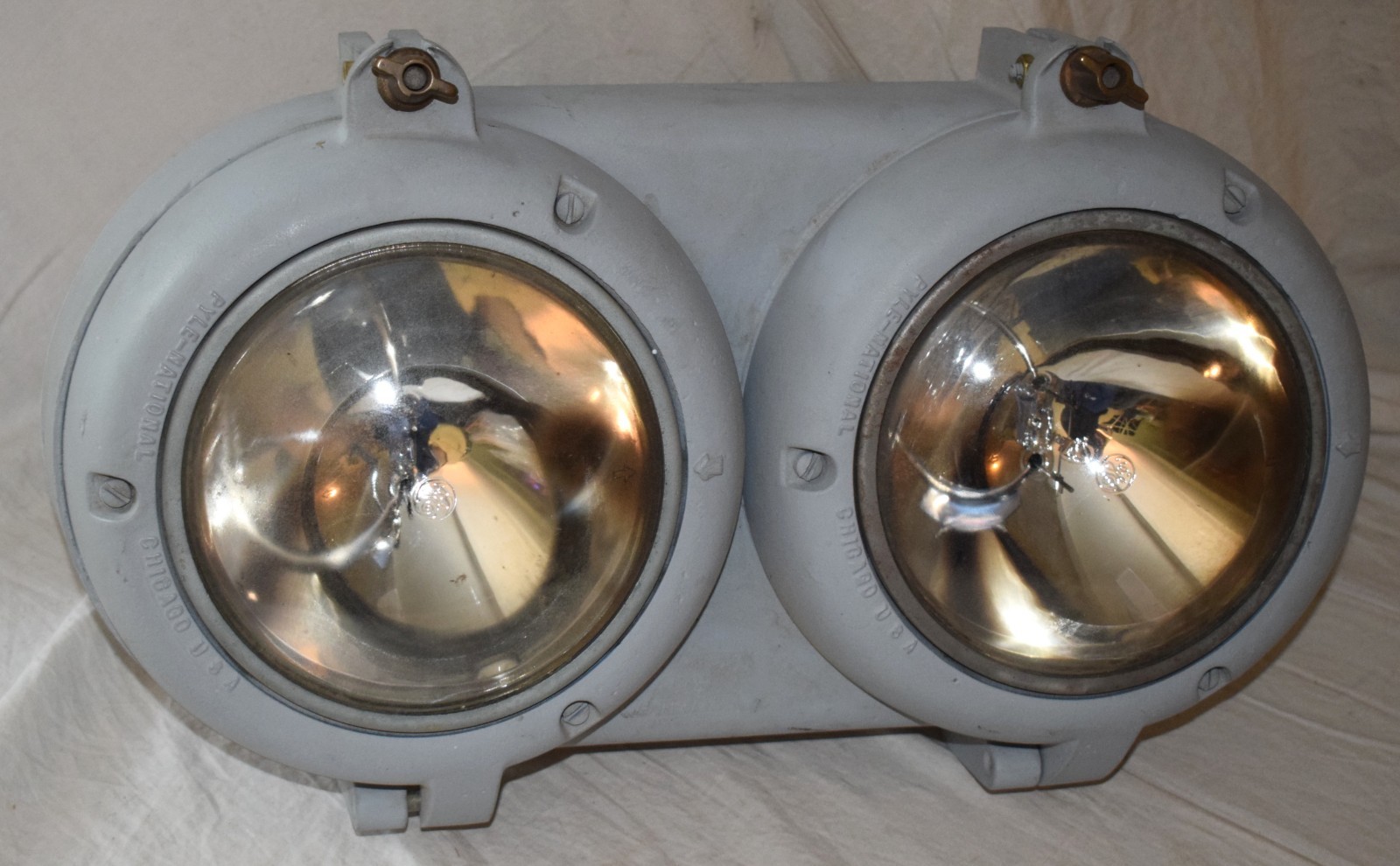 Vintage Pyle National Diesel Locomotive Headlight Railroad - Light - 20 Vintage Pyle National Diesel Locomotive Headlight Railroad - Light - 20
