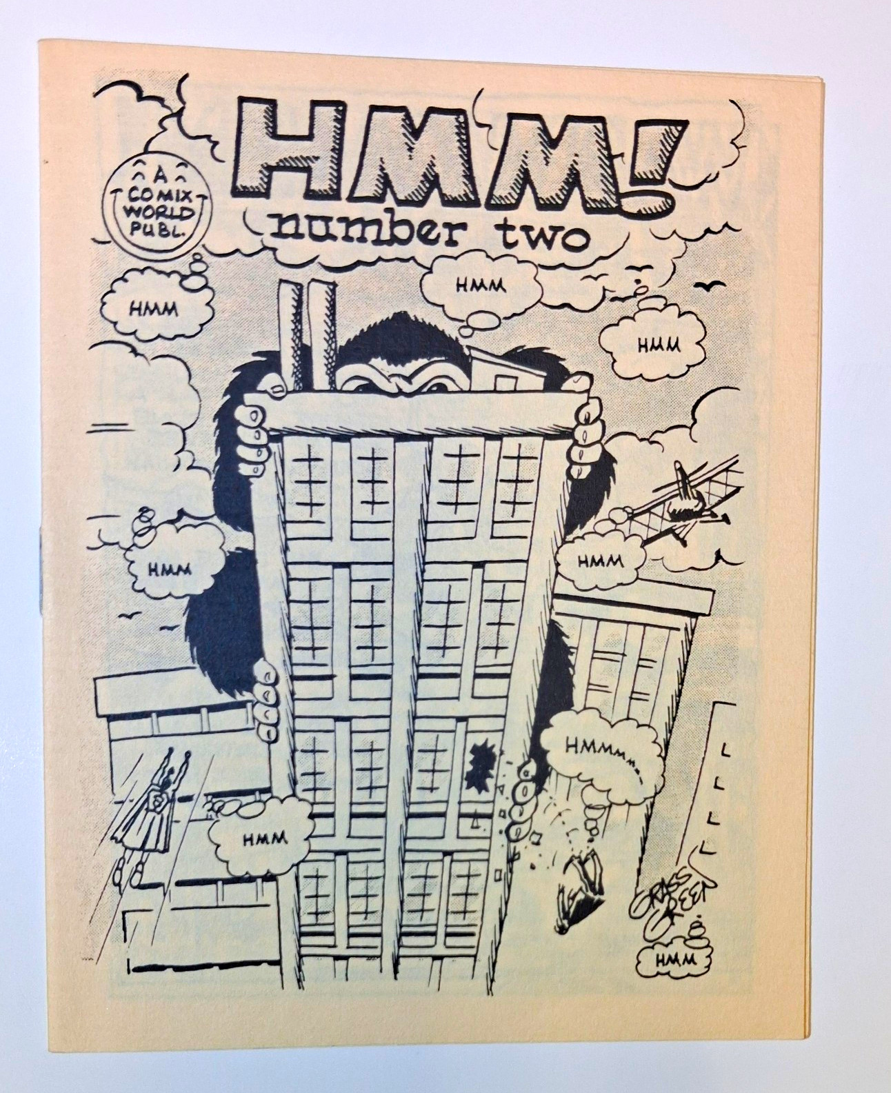 HTF Chas Guest HMM Issue #2 (1987) Comix World Chapbook/Pamphlet Comics Zine