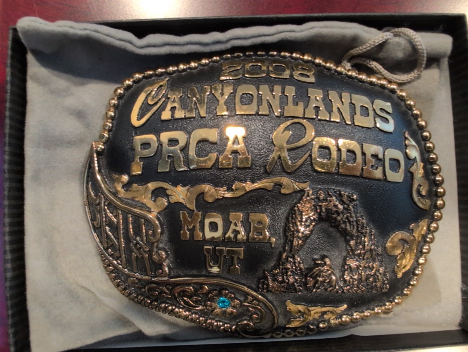 Rodeo☆2008 Belt Buckle☆Moab Utah☆Rare☆ Beautiful Condition RARE Rodeo☆2008 Belt Buckle☆Moab Utah☆Rare☆ Beautiful Condition RARE