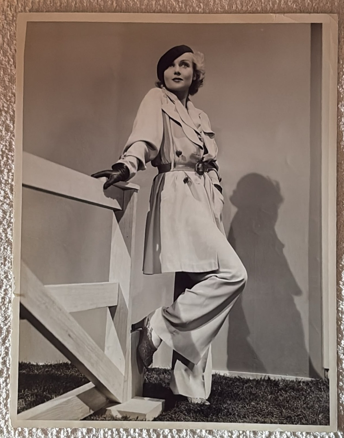 HOLLYWOOD CAROLE LOMBARD STYLISH POSE STUNNING PORTRAIT 1935 WALLING PHOTO XXL