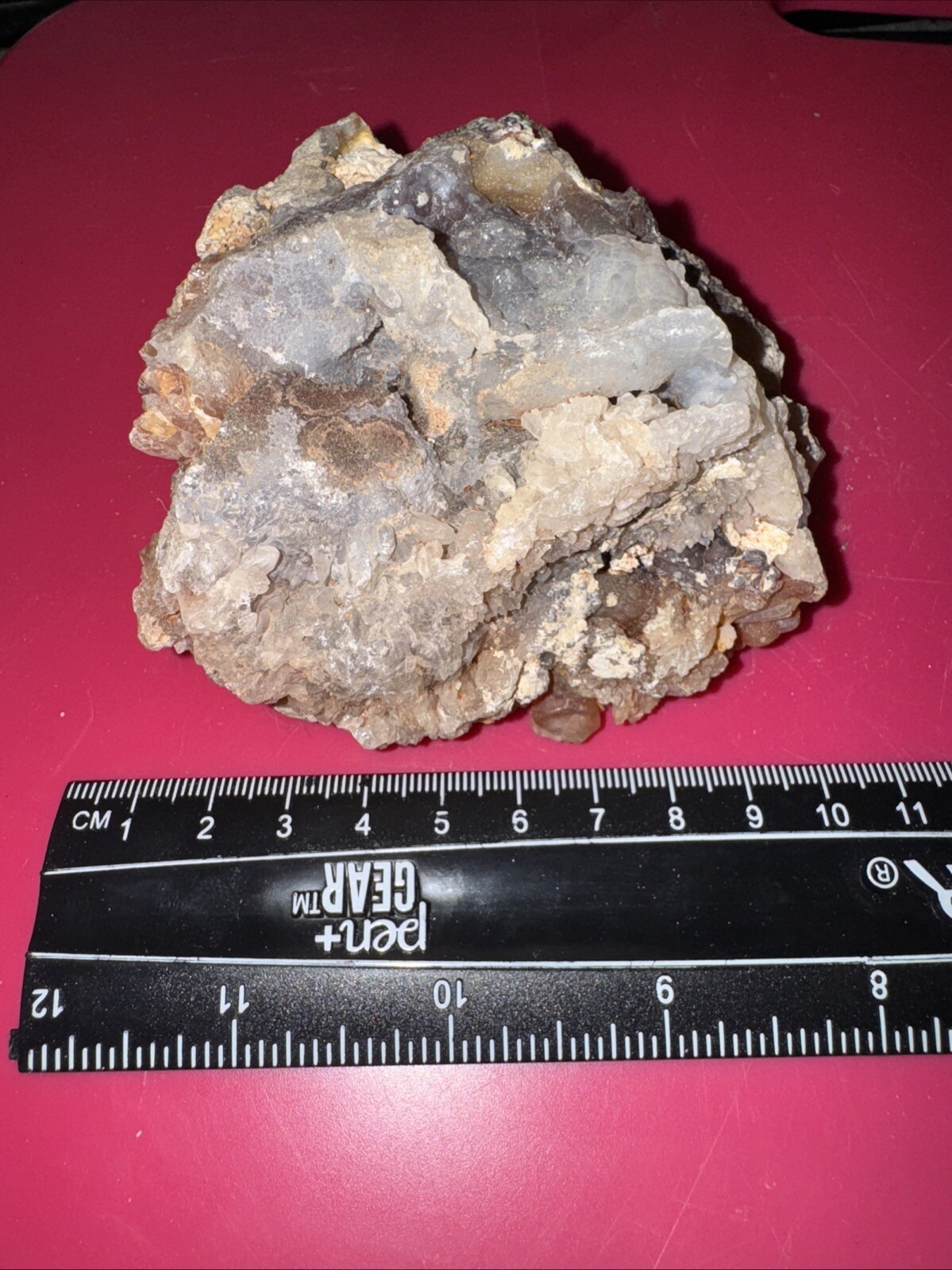 70s Old Stock Penny\'s Deer Creek Fire Agate Rough (Arizona) Large Rough 356 g