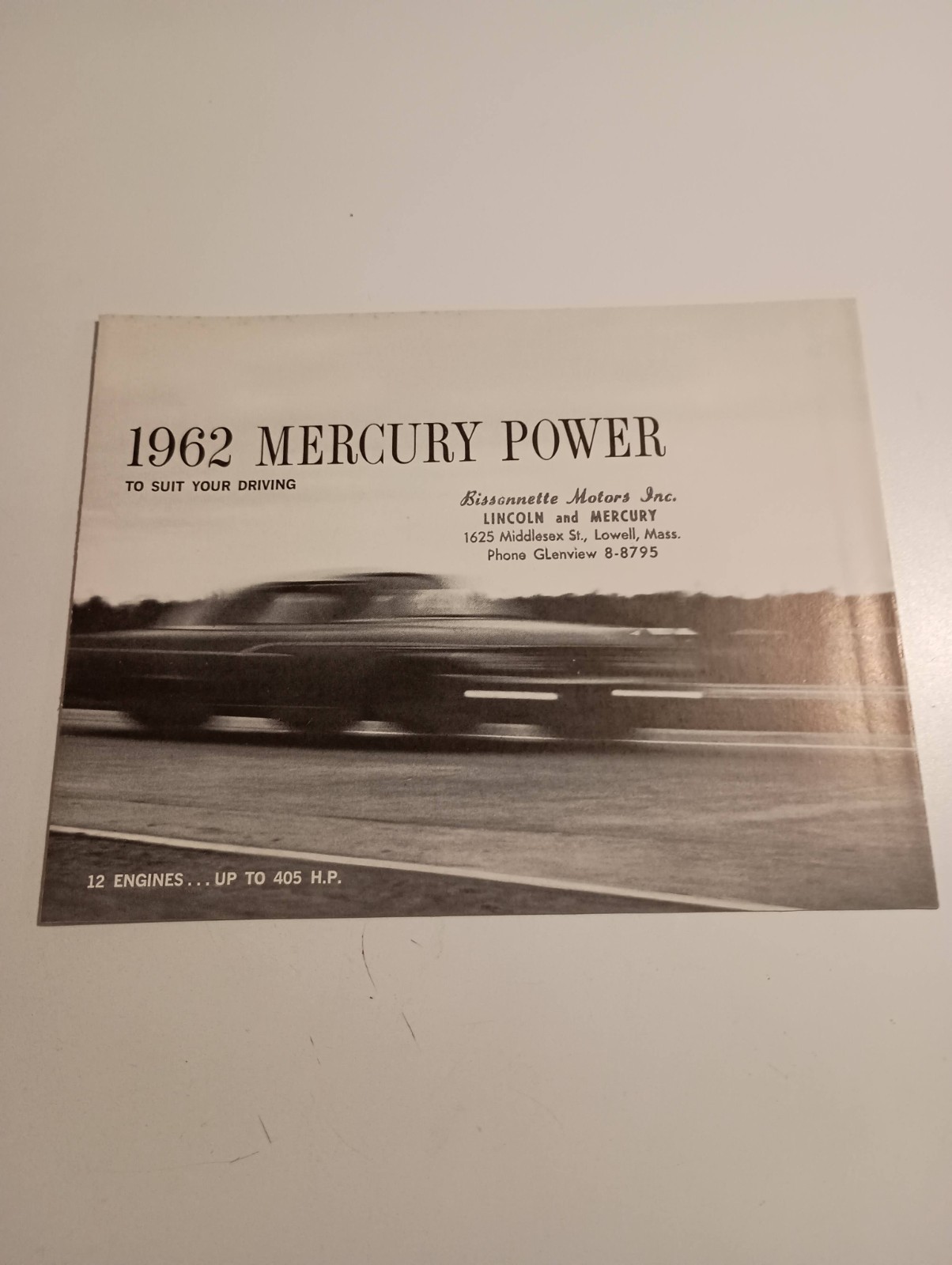 1962 Mercury Power Comet, Meteor, and Monterey Powertrain Sales Brochure 1962 Mercury Power Comet, Meteor, and Monterey Powertrain Sales Brochure