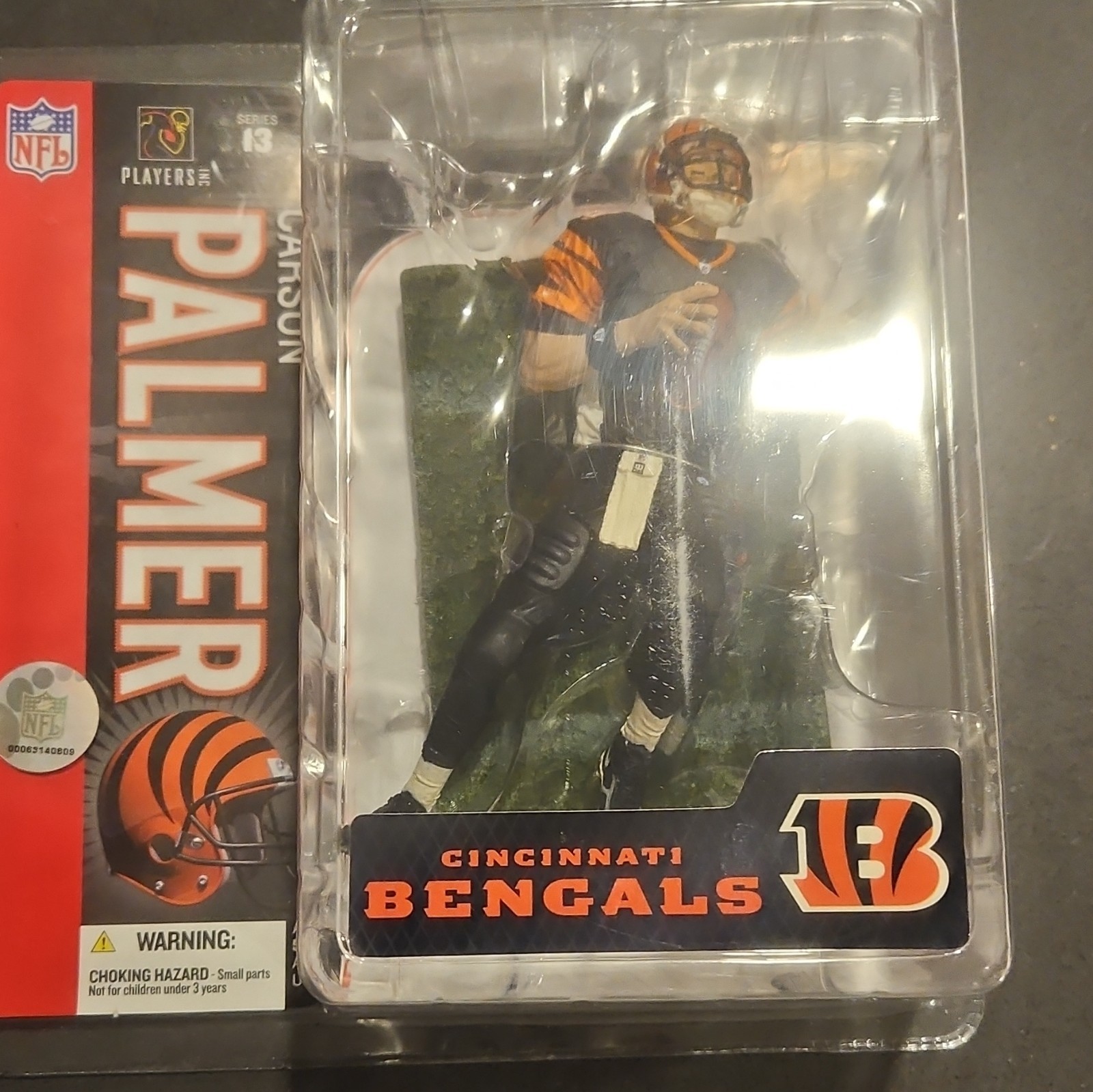 NFL Players Carson Palmer Cincinnati Bengals Series 13 Figure, Unopened Plastic