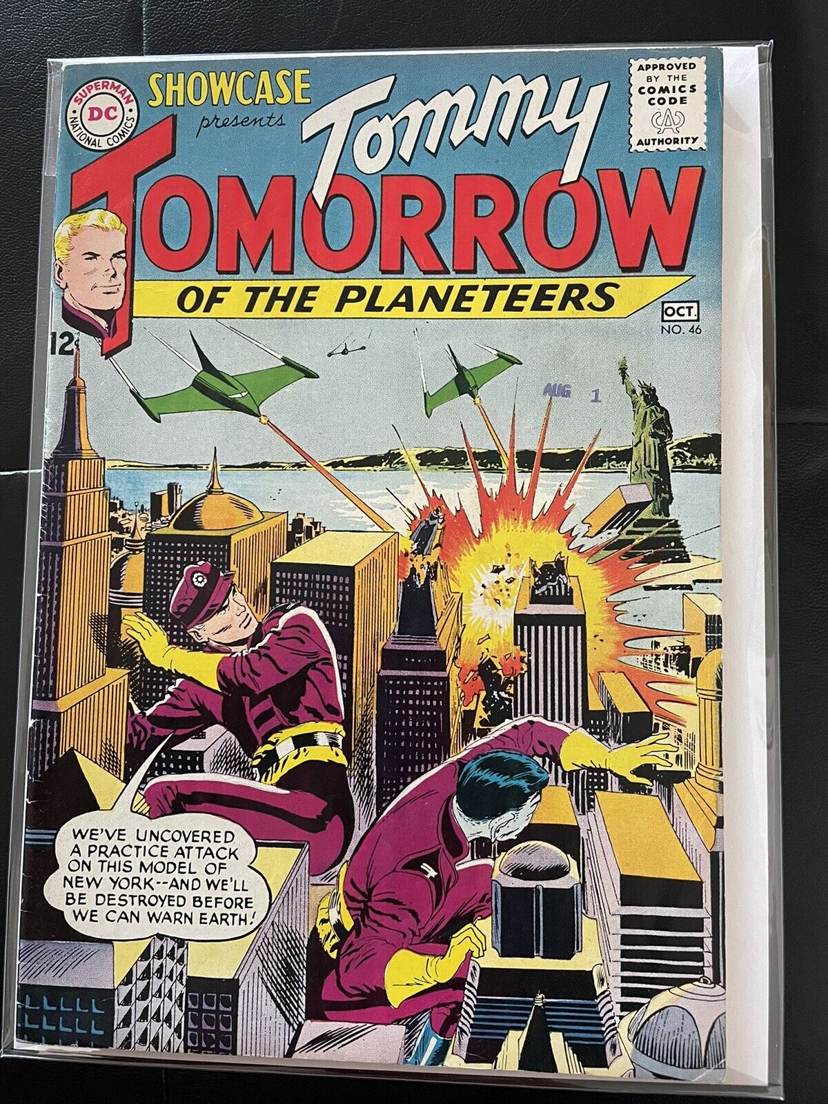 Showcase #46 Tommy Tomorrow of the Planeteers DC Comics 1963 NM