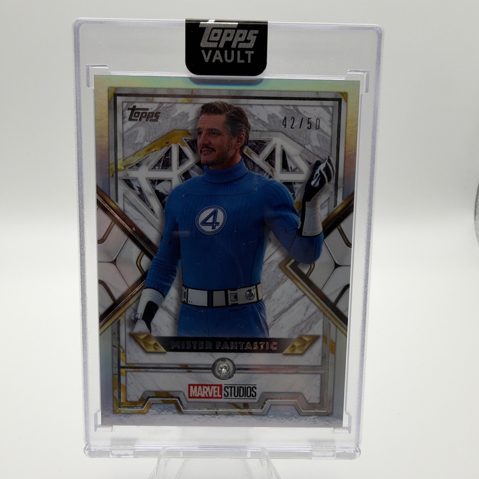 2026 Topps Marvel Vault Mister Fantastic Marvel Diamonds 08/50 Fantastic 4 2026 Topps Marvel Vault Mister Fantastic Marvel Diamonds 08/50 Fantastic 4