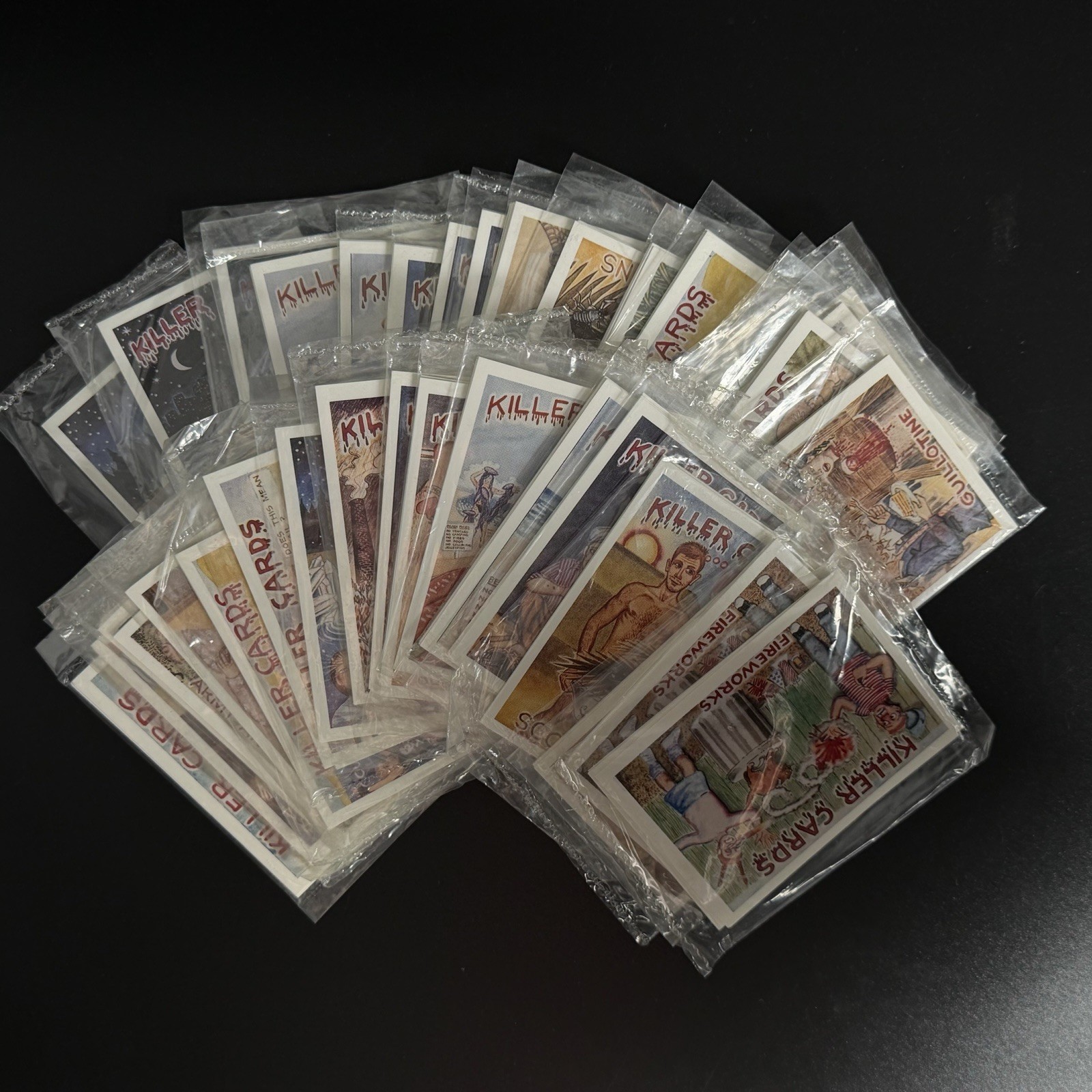 1988 Piranha Killer Cards - 1st Edition - LOT of 36 Sealed Packs - NEW 1988 Piranha Killer Cards - 1st Edition - LOT of 36 Sealed Packs - NEW
