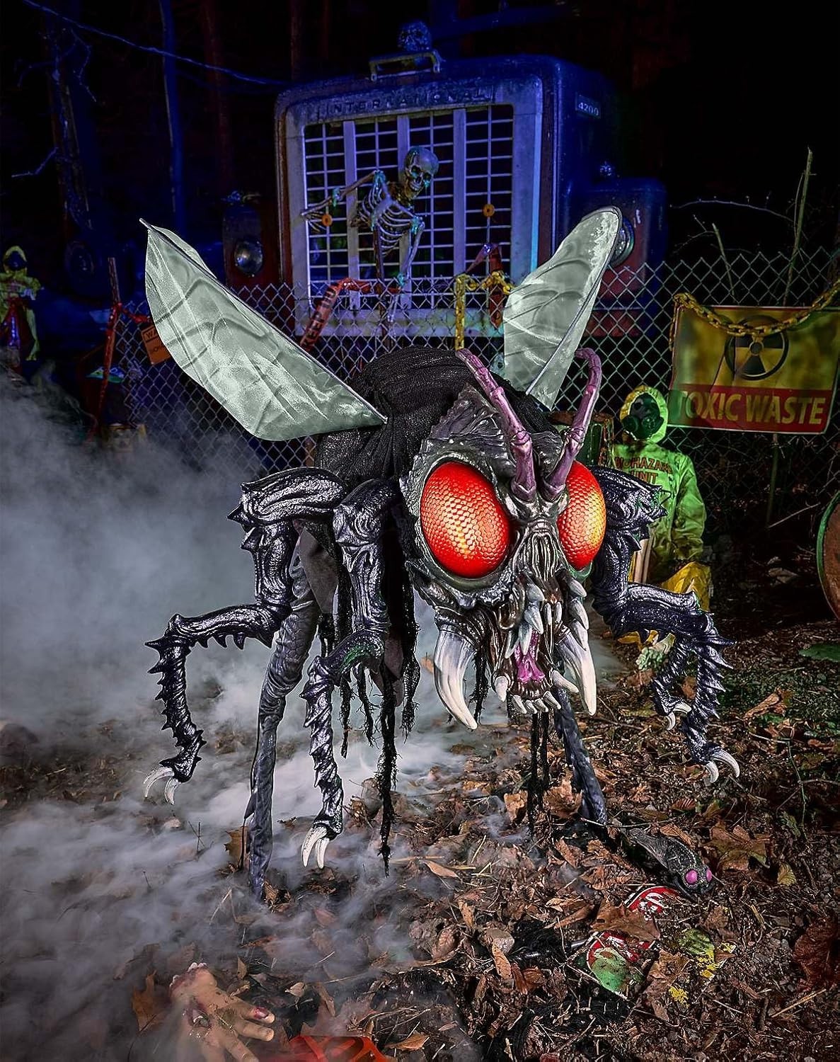 05020557 Spirit Halloween 4 Ft Buzz Mosquito Animatronic Prop 2026 05020557 Spirit Halloween 4 Ft Buzz Mosquito Animatronic Prop 2026