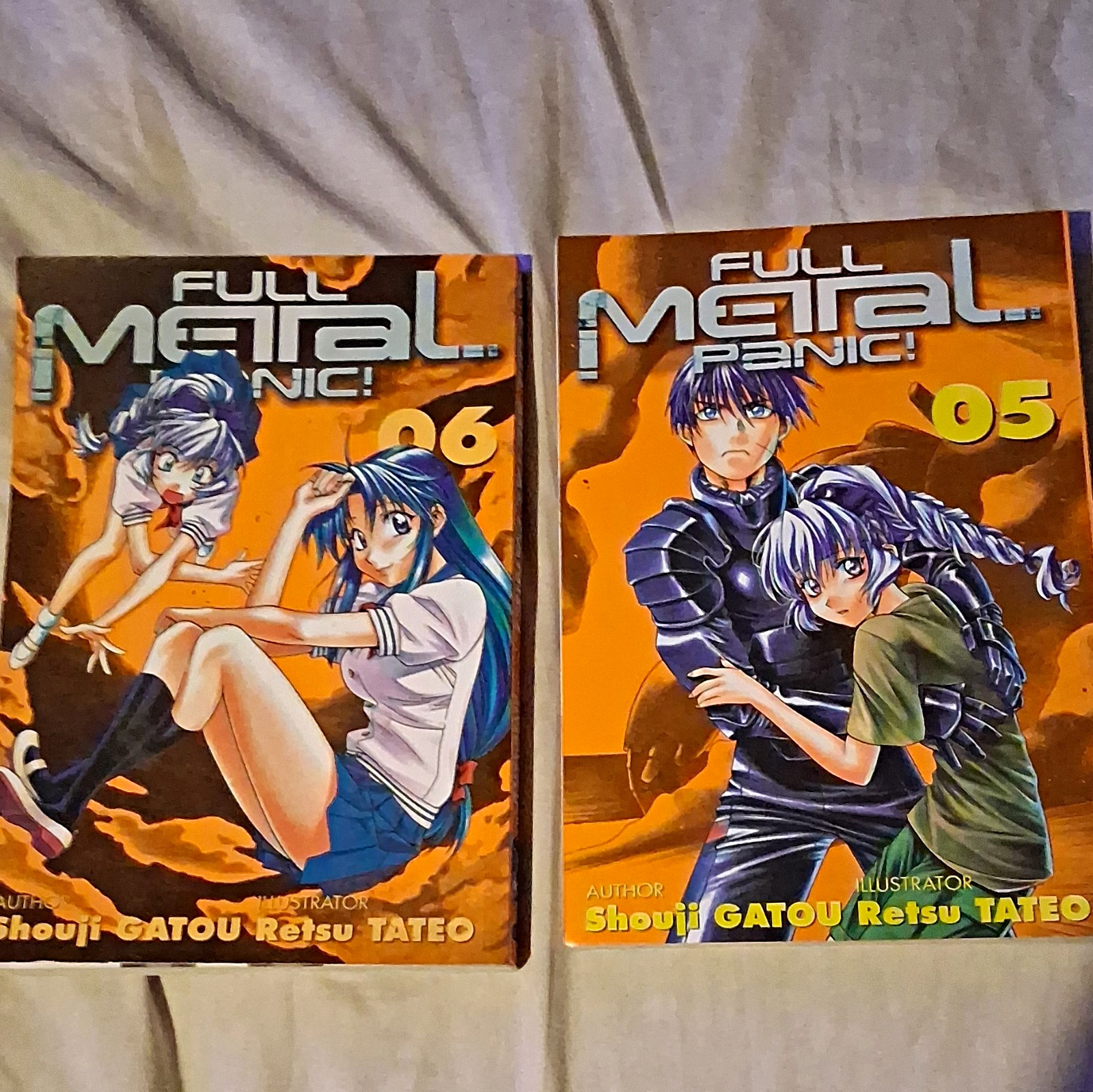 Full Metal Panic Vol. 5 & Vol. 6 Manga TPB Lot English by Shouji Gatou Full Metal Panic Vol. 5 & Vol. 6 Manga TPB Lot English by Shouji Gatou