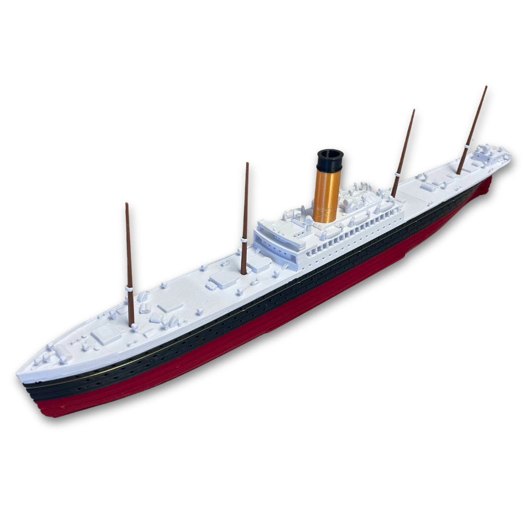SS Californian Model Ship 1 Ft Long By TitanicToyCo - Titanic Toys For Kids SS Californian Model Ship 1 Ft Long By TitanicToyCo - Titanic Toys For Kids