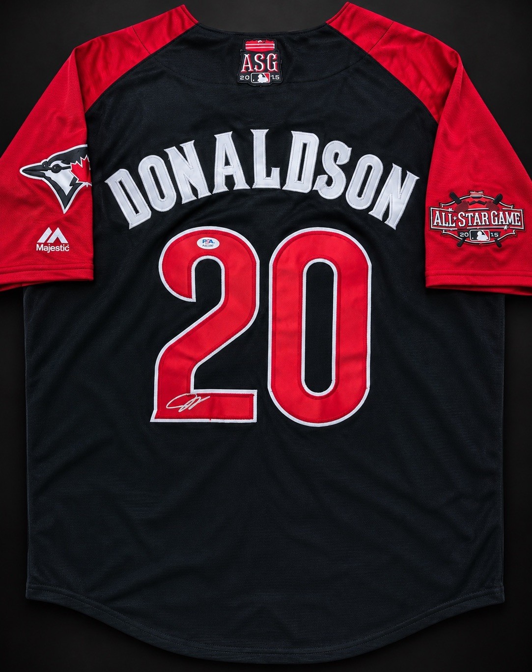 Josh Donaldson Signed Autographed 2015 All Star Jersey Blue Jays Baseball PSA Josh Donaldson Signed Autographed 2015 All Star Jersey Blue Jays Baseball PSA