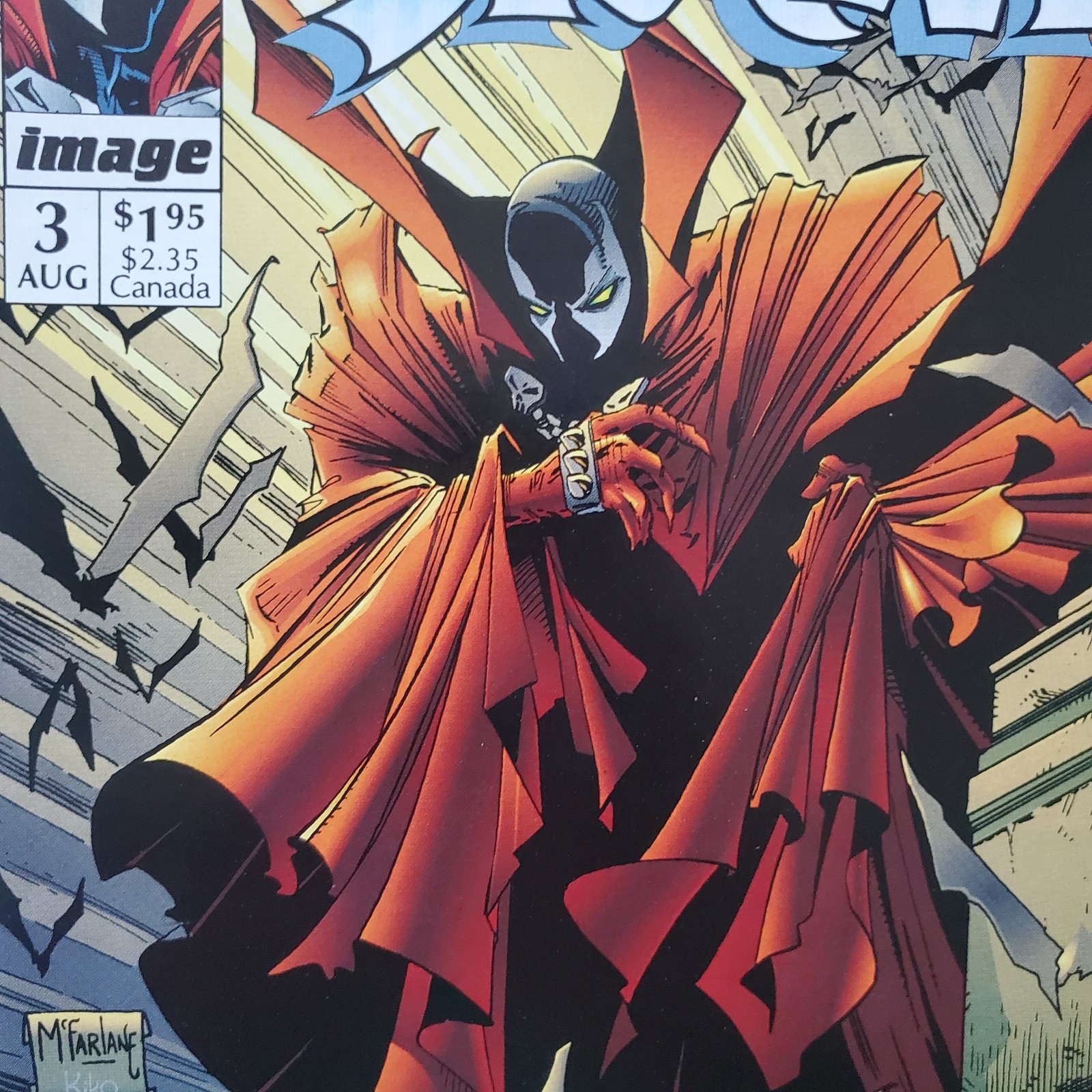 Nice pick — that’s Spawn #3 (August 1992, Image Comics) — one of the early corne