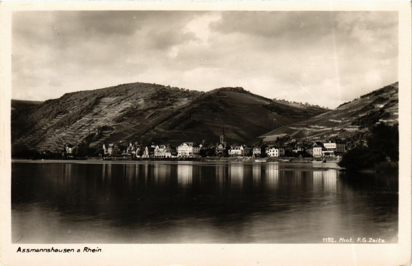 CPA AK Assmannshausen - Totalansicht GERMANY (910204) CPA AK Assmannshausen - Totalansicht GERMANY (910204)