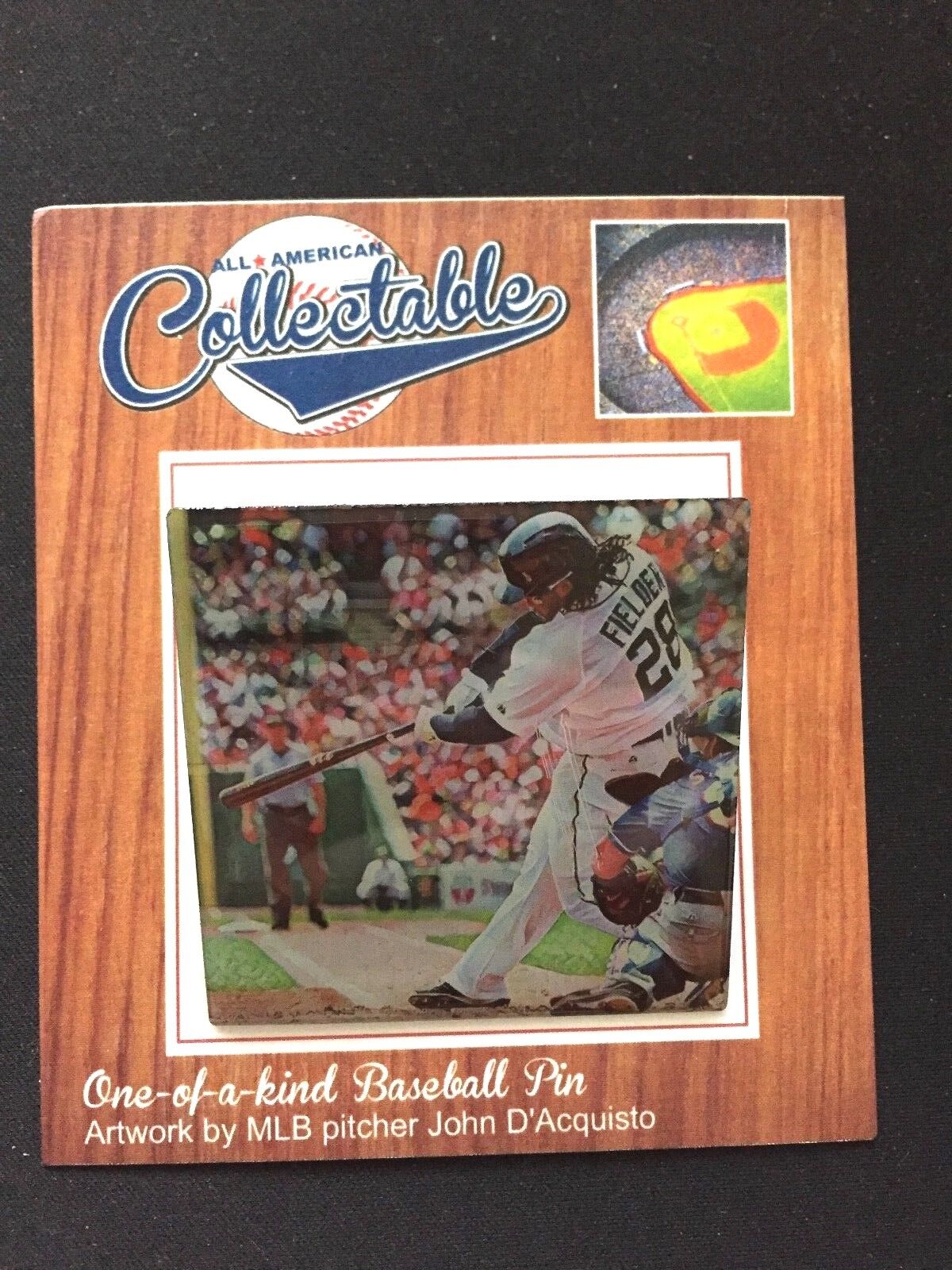 Detroit Tigers Prince Fielder lapel pin-Collectable Memories-Fan Favorite Player