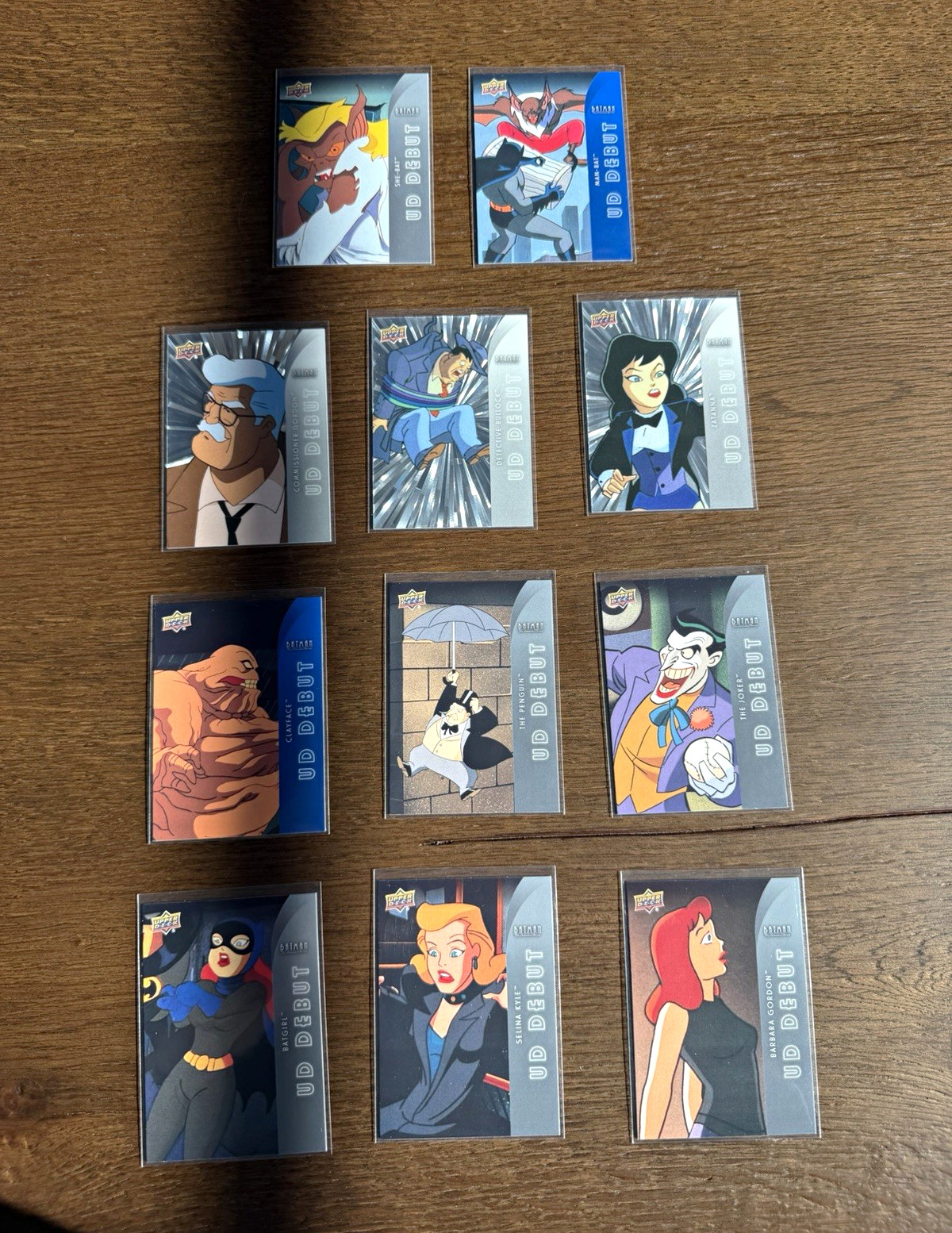 2026 Upper Deck Batman Animated Series UD Debut 11 Card Lot Joker Outburst 2026 Upper Deck Batman Animated Series UD Debut 11 Card Lot Joker Outburst