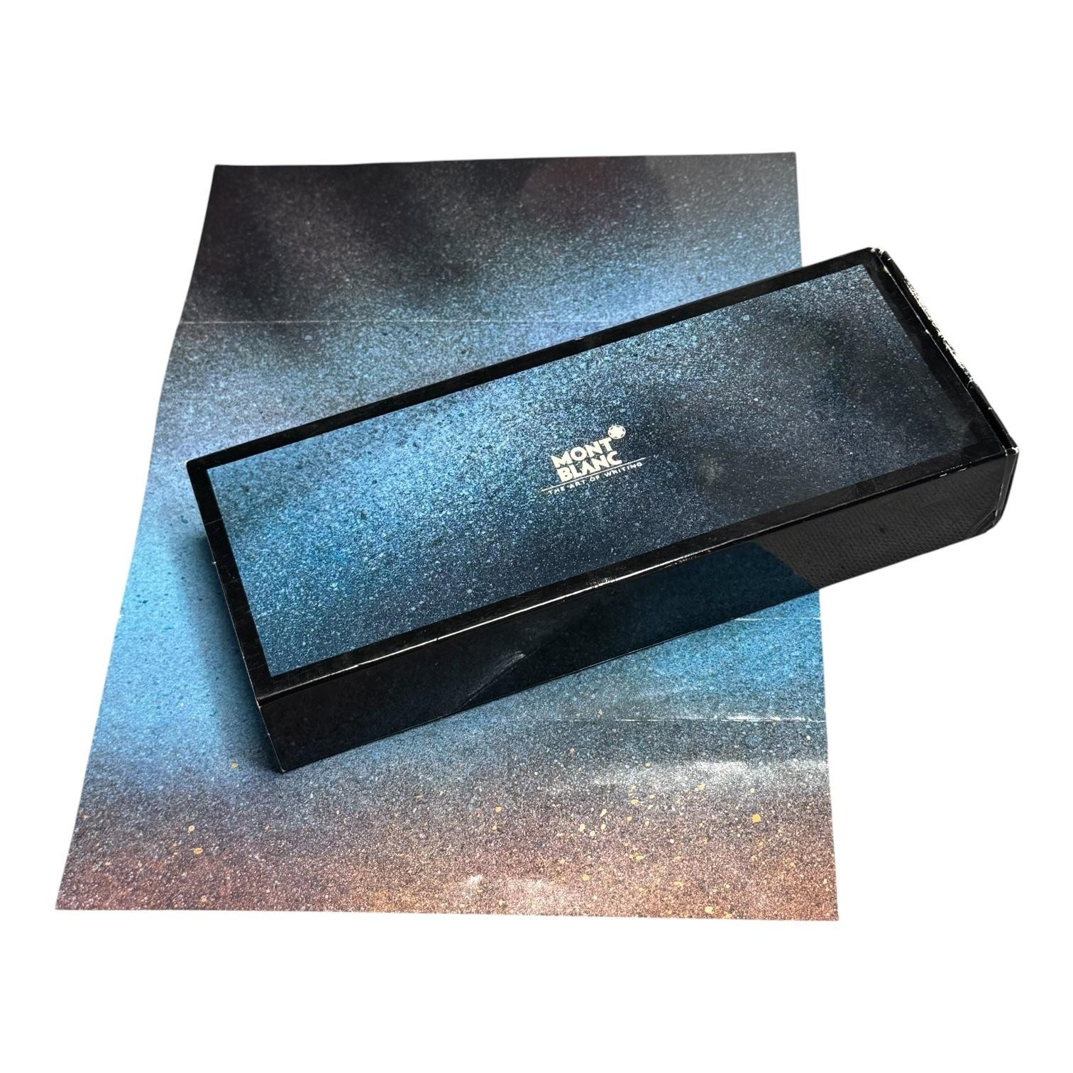 Vintage Montblanc Meisterstuck 164 Ballpoint Pen Black Gold Trim Box W Germany