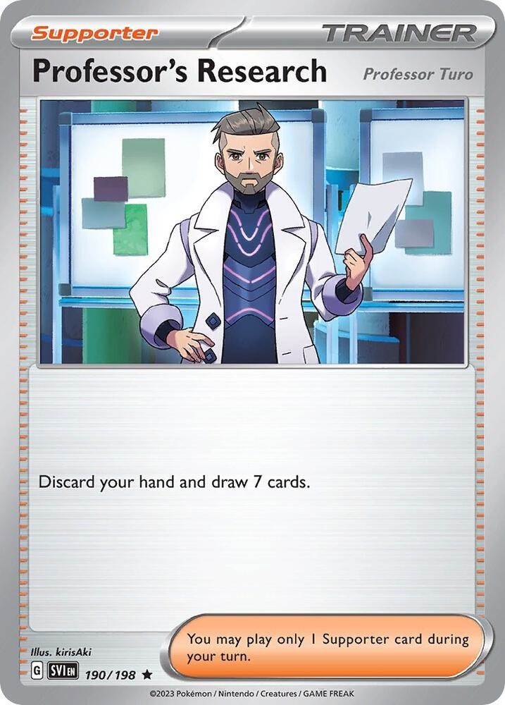 100 Pack of Professor's Research 190/198 - Card Pokemon Near Mint Cards Set 100 Pack of Professor's Research 190/198 - Card Pokemon Near Mint Cards Set