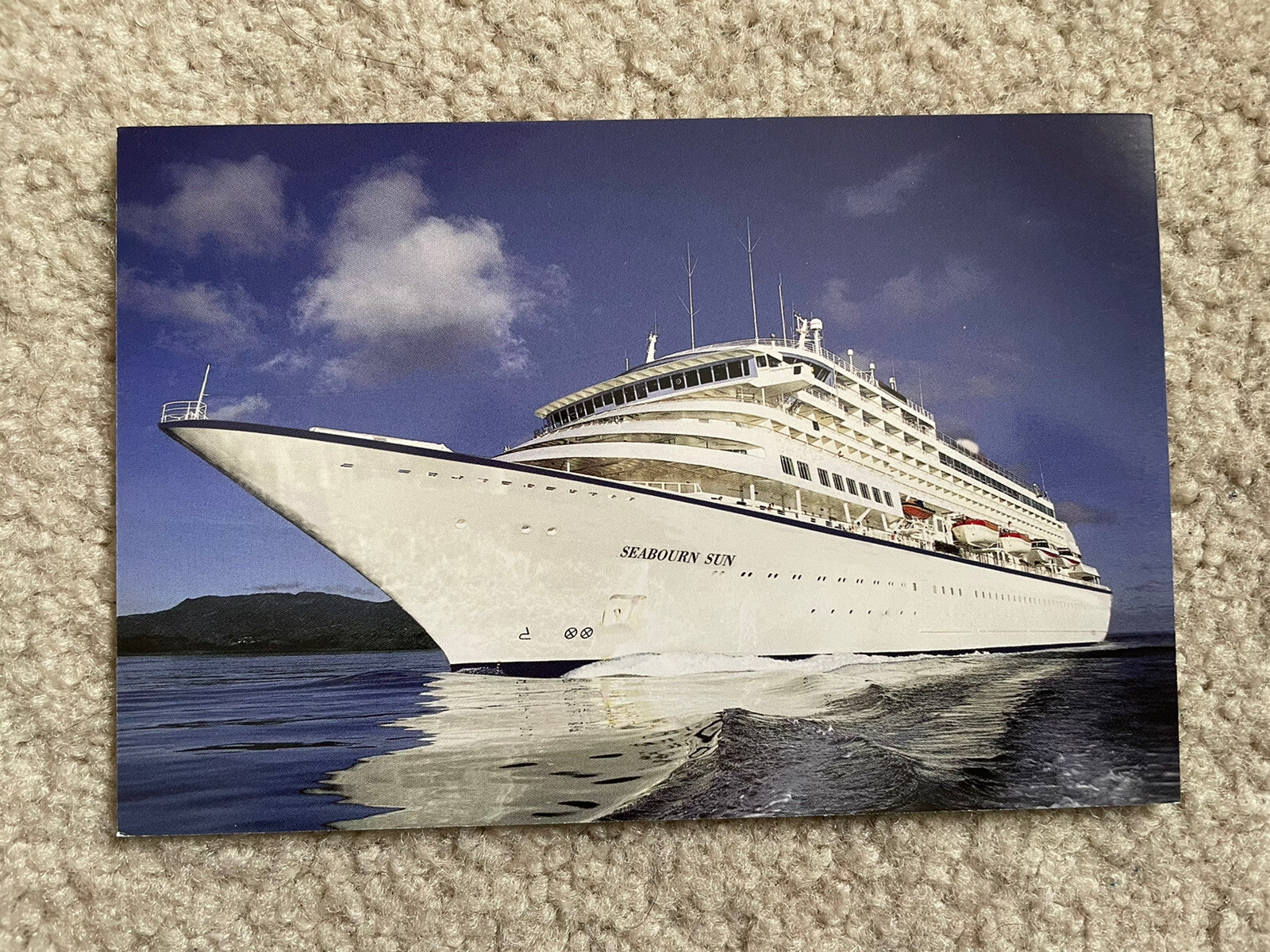 Cruise Ship Postcard: Seabourn Sun (aka Royal Viking Sun, Prinsendam, Amera) Cruise Ship Postcard: Seabourn Sun (aka Royal Viking Sun, Prinsendam, Amera)