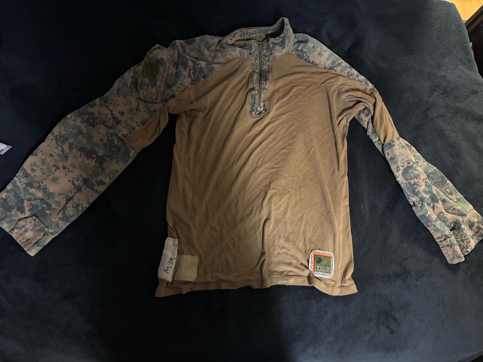 USMC Marine Digital Woodland MARPAT FR Combat Shirt FROG Medium Regular MR USMC Marine Digital Woodland MARPAT FR Combat Shirt FROG Medium Regular MR