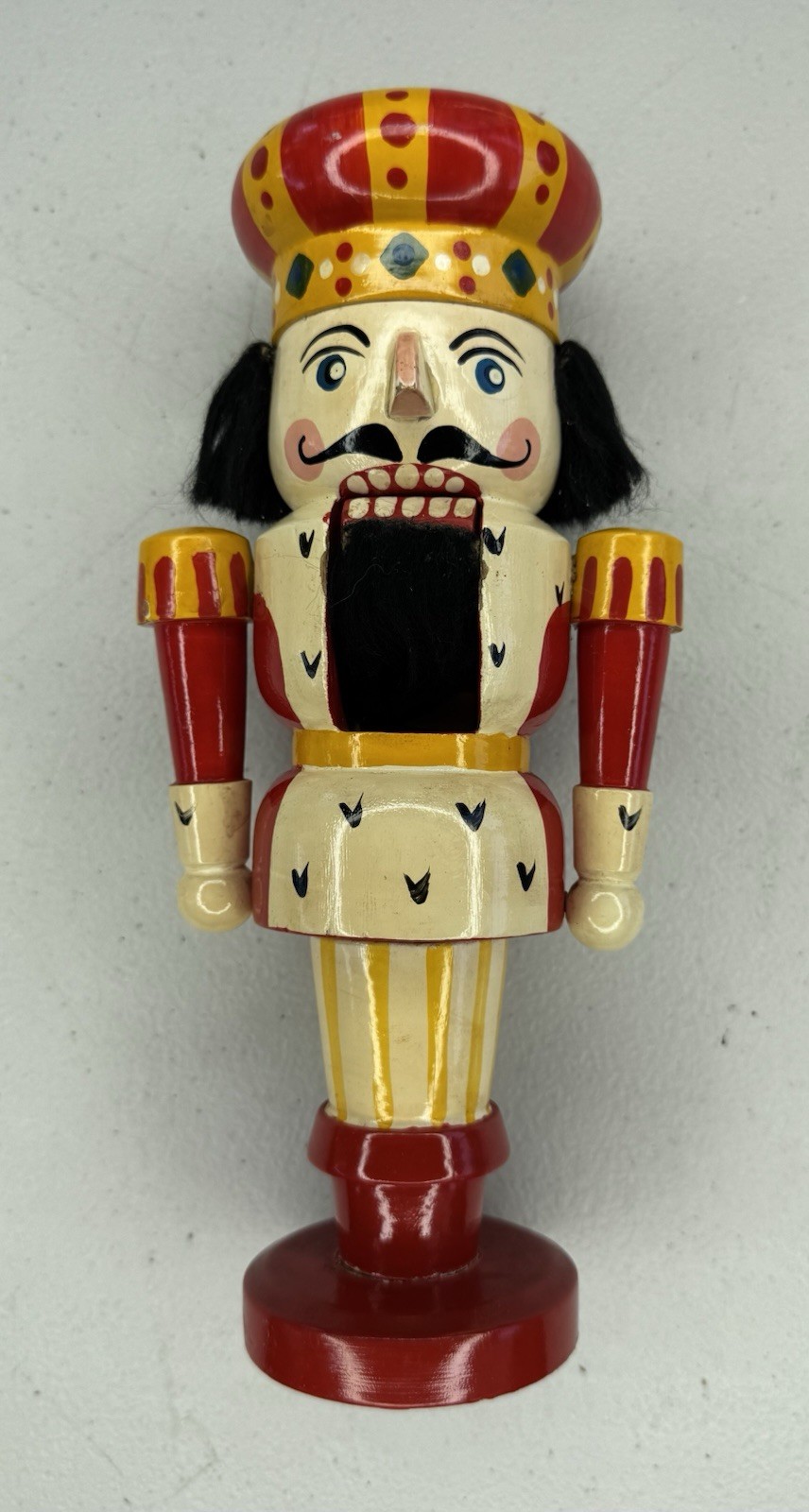 Vtg Ullmann GmbH German Wooden Nutcracker King Waiblingen West Germany 10