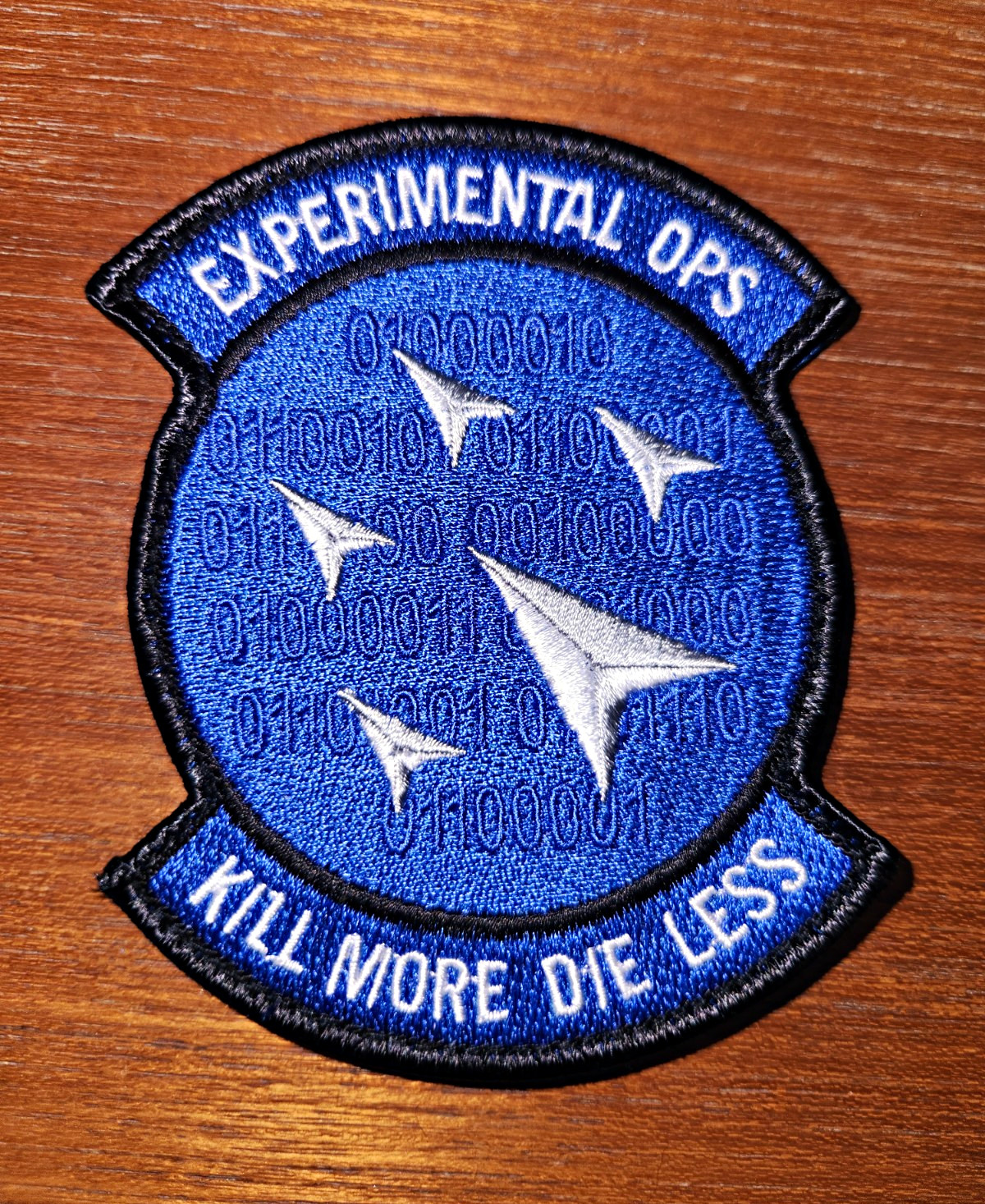 USAF Experimental Ops Kill More Die Less CCA AFRL Patch RQ-180 FQ-42 FQ-44 NTTR USAF Experimental Ops Kill More Die Less CCA AFRL Patch RQ-180 FQ-42 FQ-44 NTTR