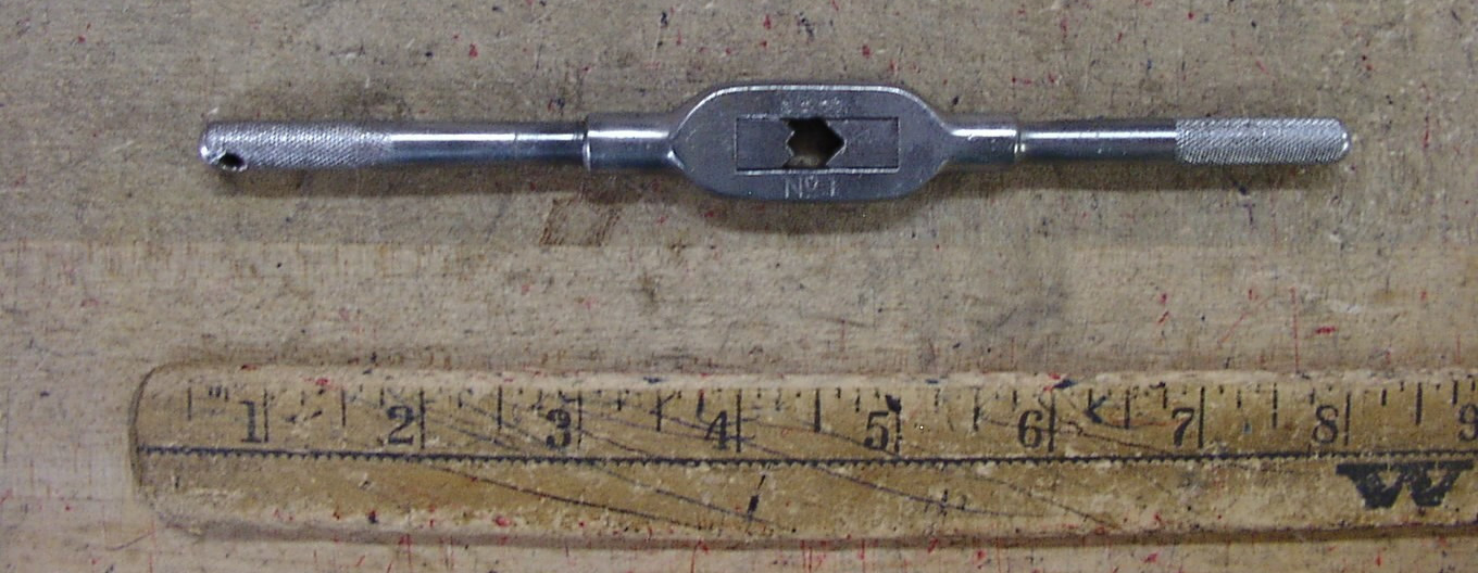 Antique S.T. Co No.1 Tap Handle Tap Wrench,7-1/4 Antique S.T. Co No.1 Tap Handle Tap Wrench,7-1/4