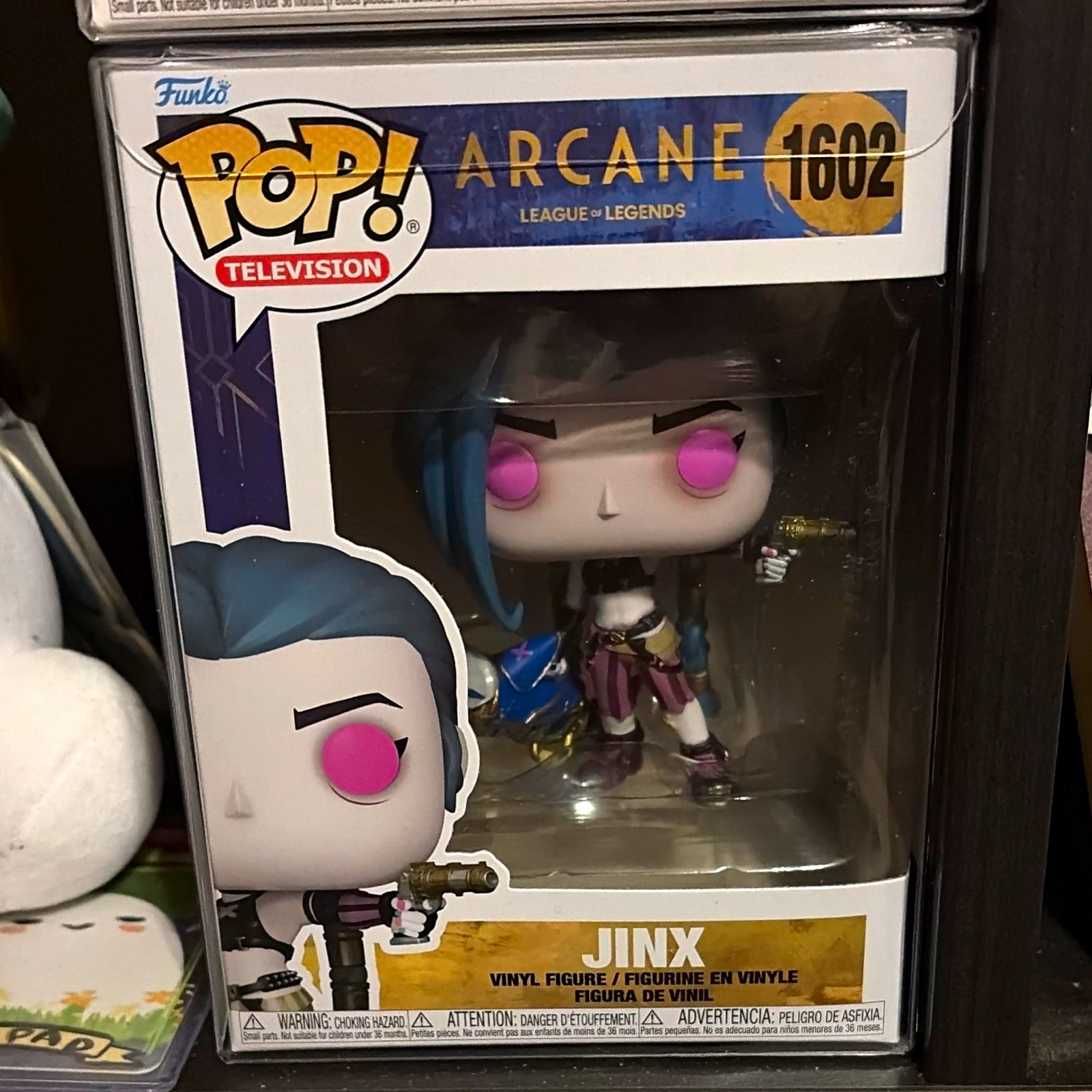Funko Pop Television Arcane League of Legends Jinx #1602 Vinyl Figure