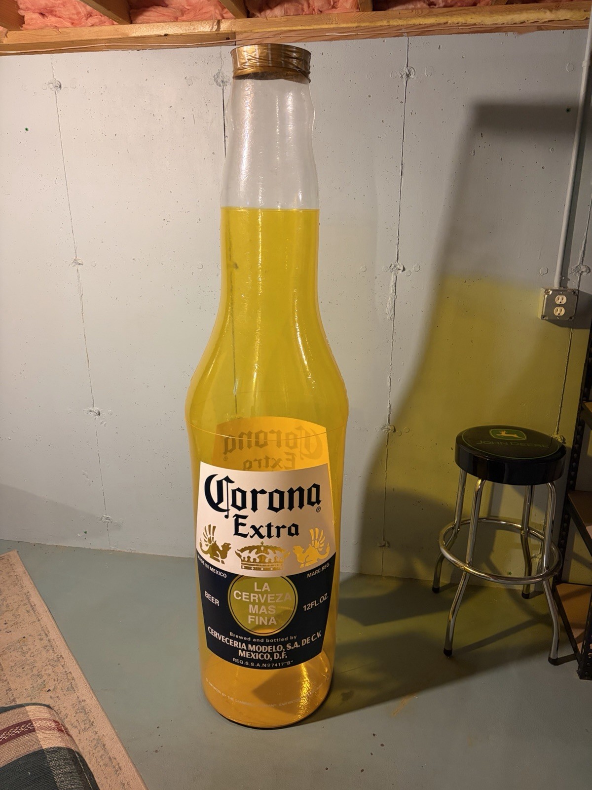Corona Extra Cerveza 6 Foot Inflatable Blowup Beer Bottle Advertising Display Corona Extra Cerveza 6 Foot Inflatable Blowup Beer Bottle Advertising Display