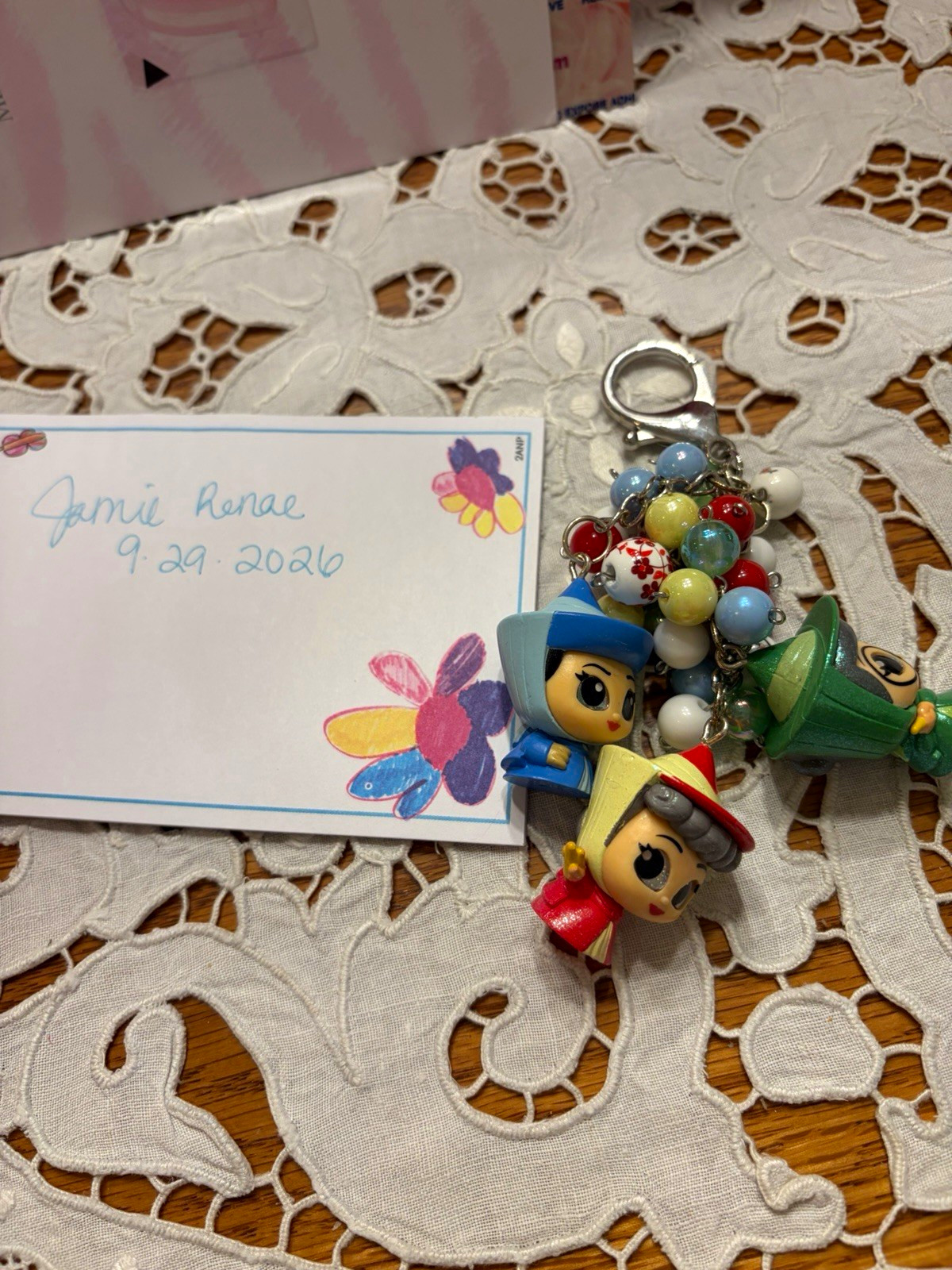Disney Fairies Keychain, Flora Fauna Merryweather Disney Fairies Keychain, Flora Fauna Merryweather