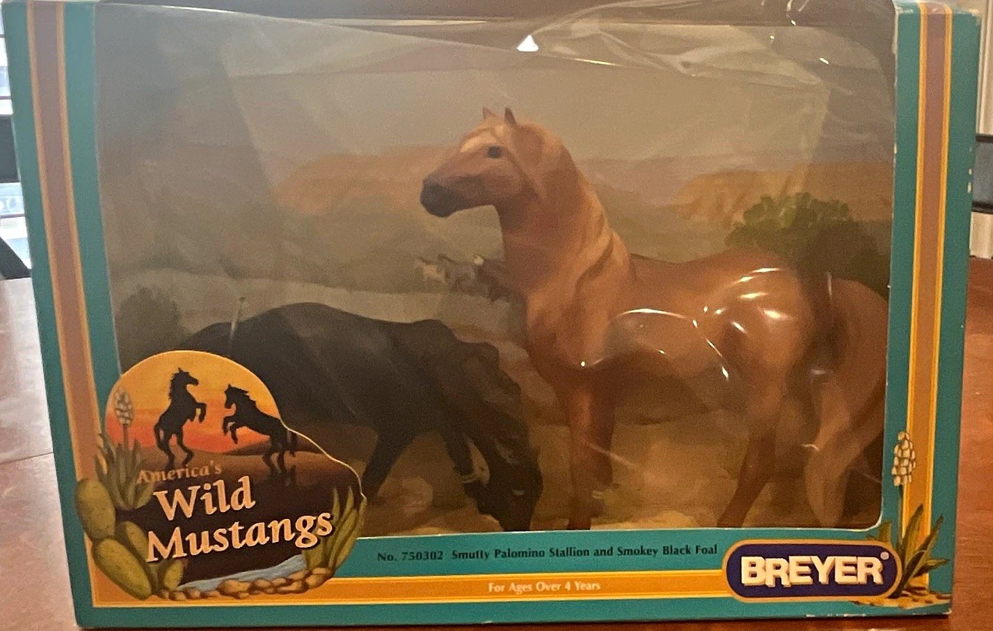 Breyer America’s Wild Mustangs Horse Figurine Set No. 7501821 Plastic Breyer America’s Wild Mustangs Horse Figurine Set No. 7501821 Plastic