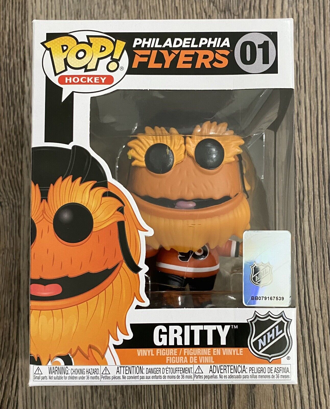 Funko Pop NHL Hockey - Philadelphia Flyers: Gritty (Mascot) #01 See Photos