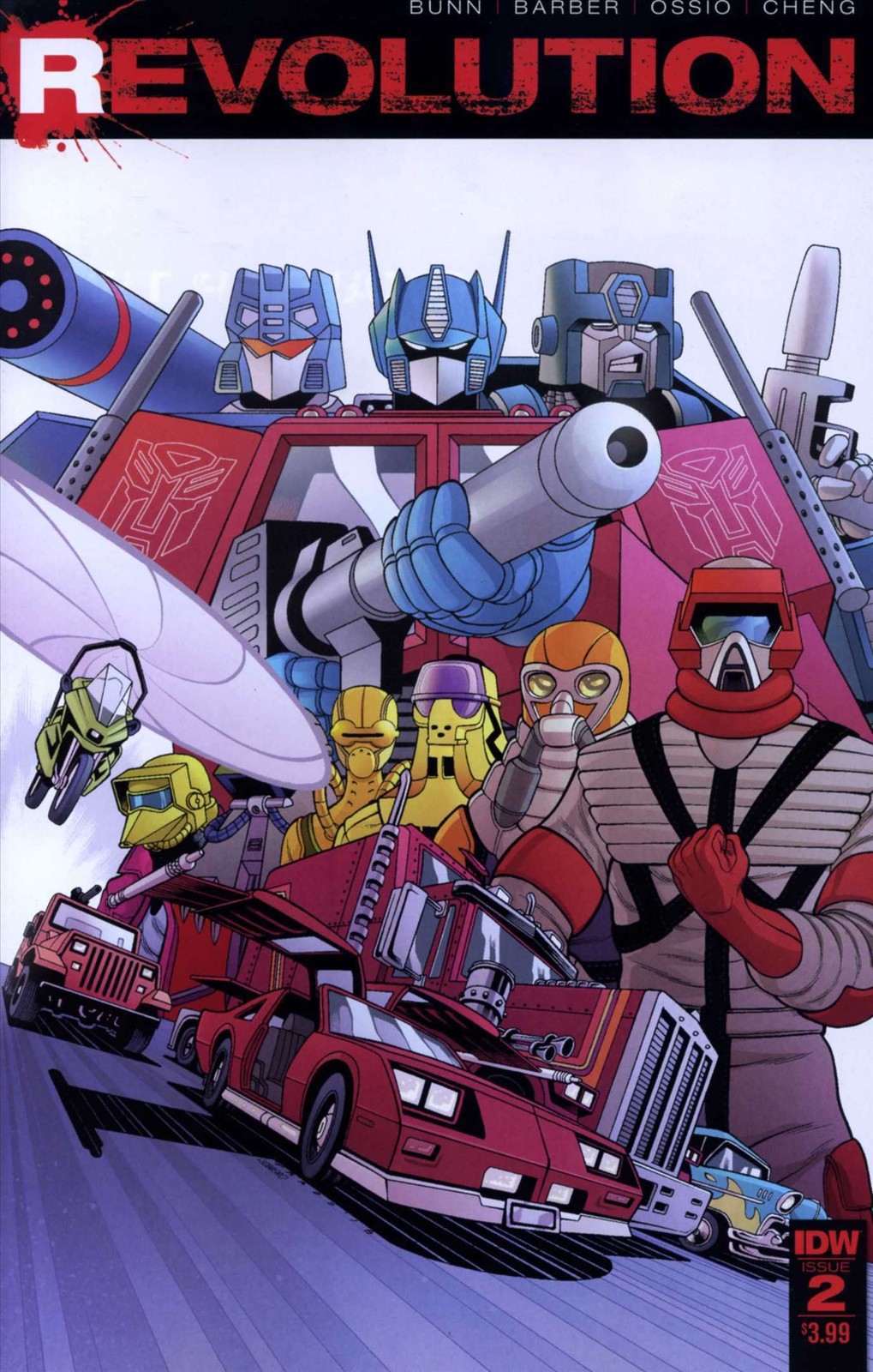 Revolution #2 VF/NM; IDW | Transformers M.A.S.K. - w/Bag+Board Revolution #2 VF/NM; IDW | Transformers M.A.S.K. - w/Bag+Board
