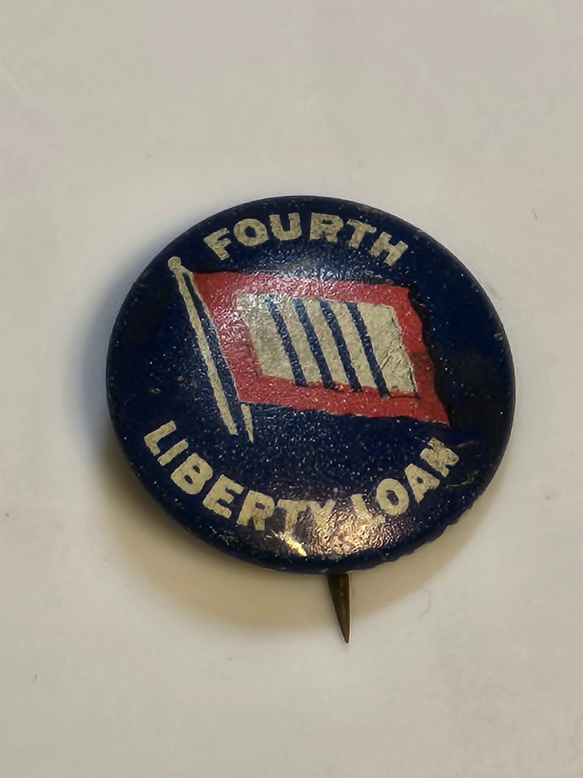 Original WW1 Fourth Liberty Loan Pinback Button Original WW1 Fourth Liberty Loan Pinback Button