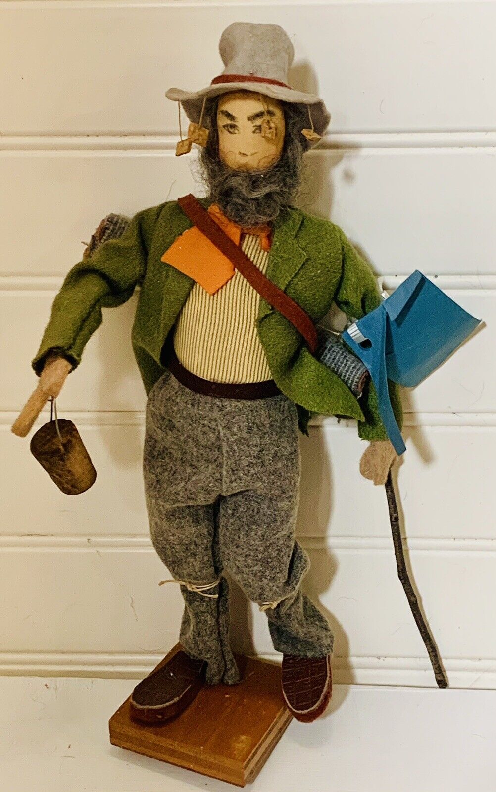 Vintage 1970s  Australian Fisherman Swag Man With Cool Accessories And No Wear