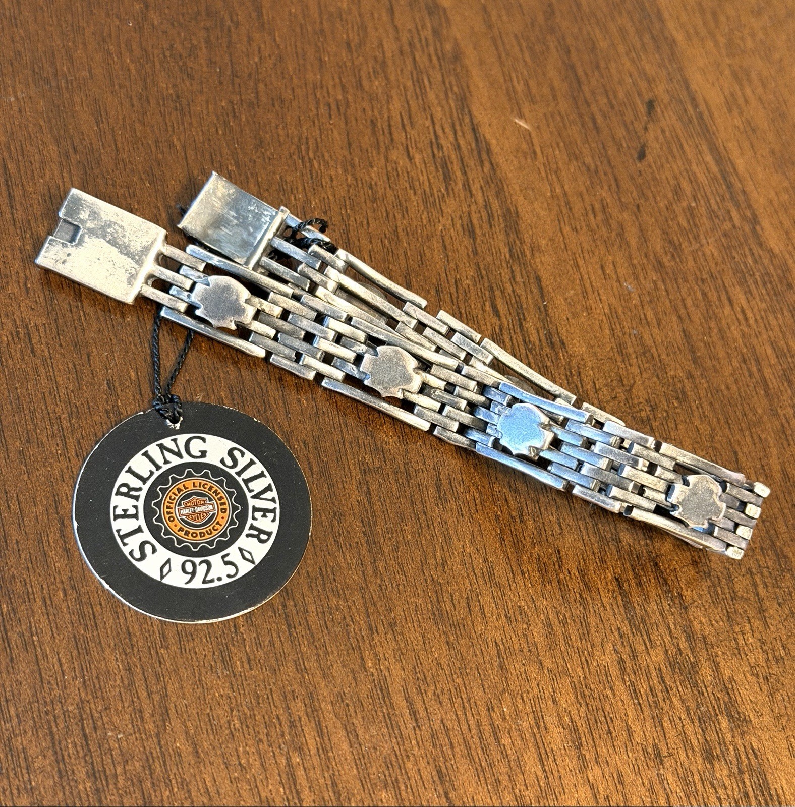 RARE NEW Harley-Davidson Motorcycle Link Bracelet Silver 925 MB Jewelry NYC RARE NEW Harley-Davidson Motorcycle Link Bracelet Silver 925 MB Jewelry NYC