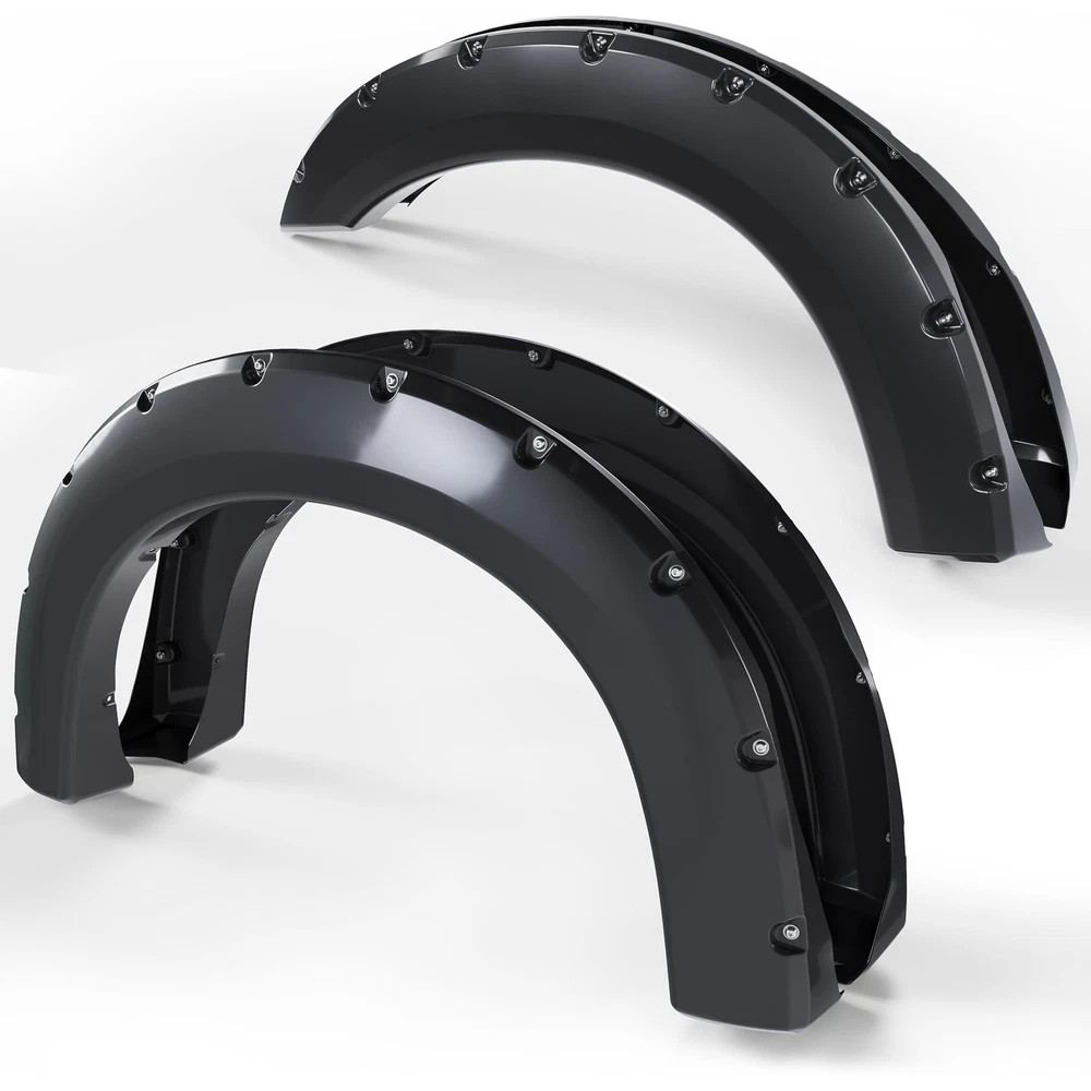 ECOTRIC 4Pcs Fender Flares Compatible with 1999-2007 Ford F250 F350 Super Duty ( ECOTRIC 4Pcs Fender Flares Compatible with 1999-2007 Ford F250 F350 Super Duty (