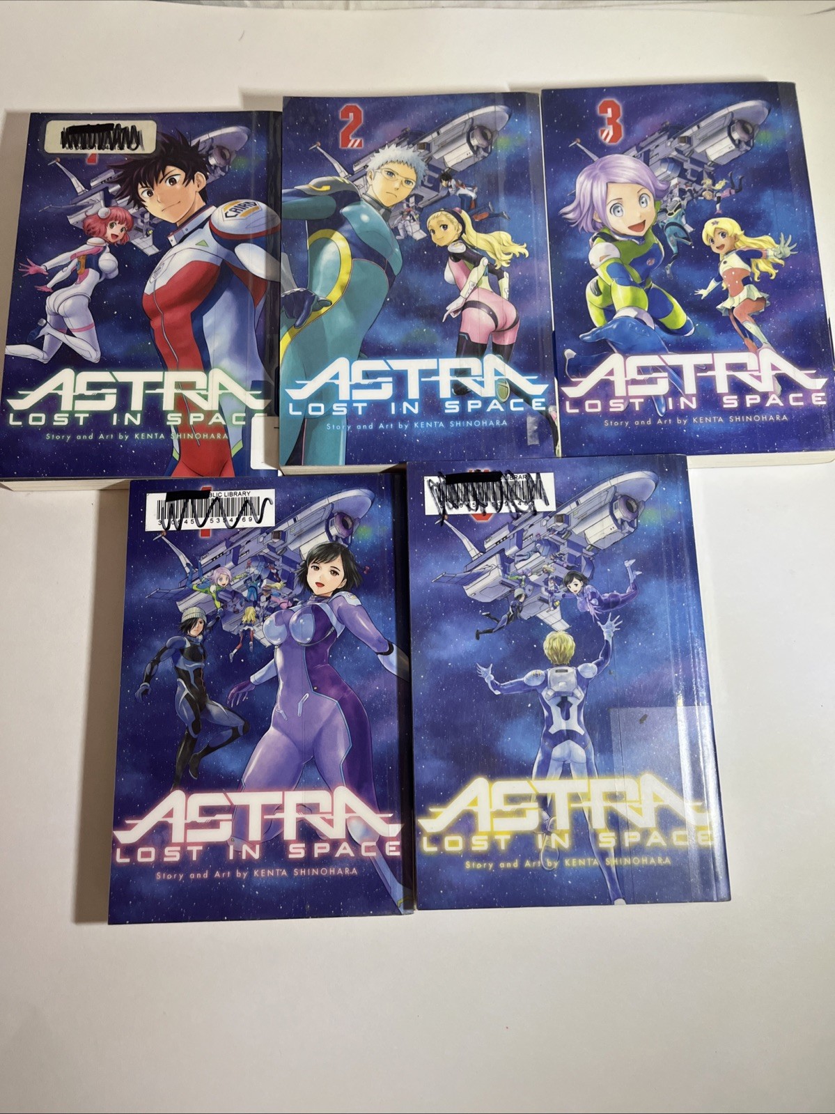 Astra Lost in Space Manga Series vol. 1-5 by Kenta Shinohara English Astra Lost in Space Manga Series vol. 1-5 by Kenta Shinohara English