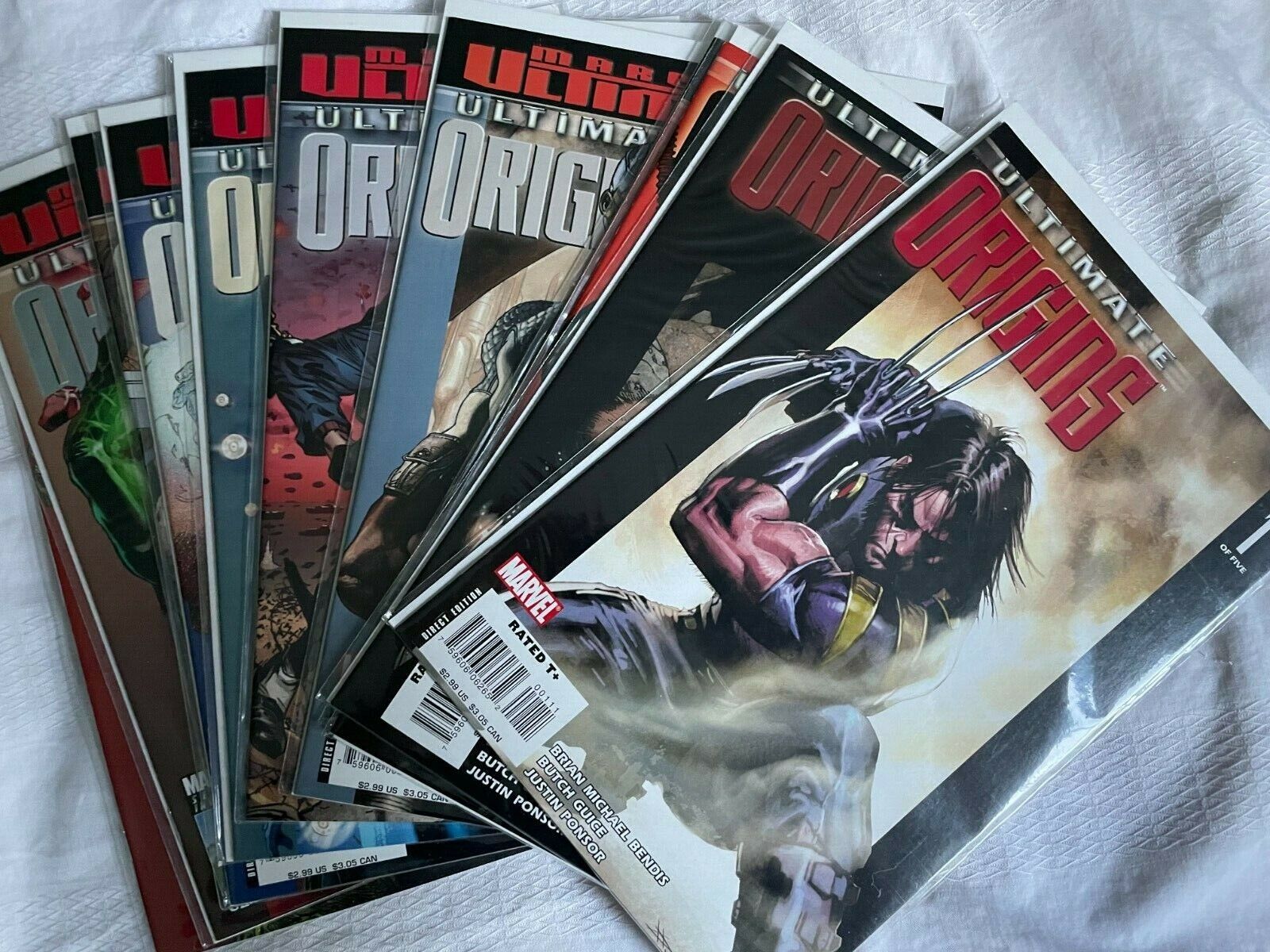 Ultimate Origins (Marvel, 2008) #1,2,3,4 plus multiple variants