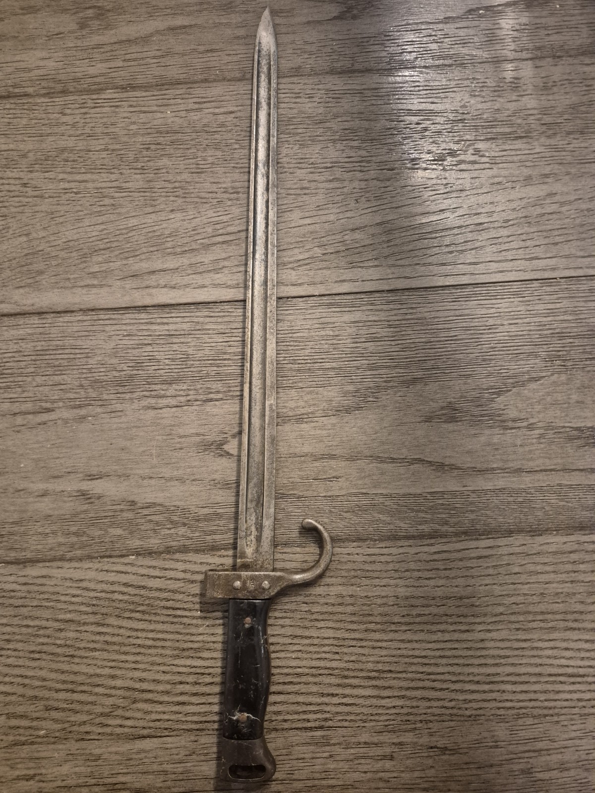 WWI WW1 Era French Mannlicher- Berthier M1892 Bayonet WWI WW1 Era French Mannlicher- Berthier M1892 Bayonet