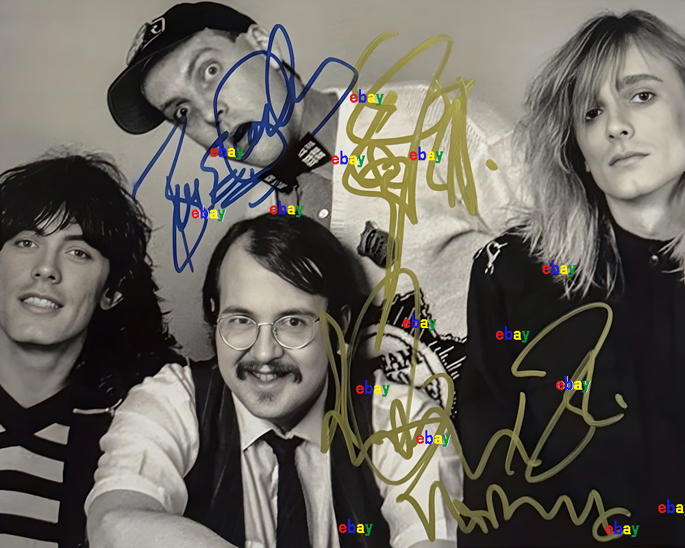 CHEAP TRICK BAND SIGNED REPRINT MUSICIANS AUTOGRAPHED 8\ CHEAP TRICK BAND SIGNED REPRINT MUSICIANS AUTOGRAPHED 8\