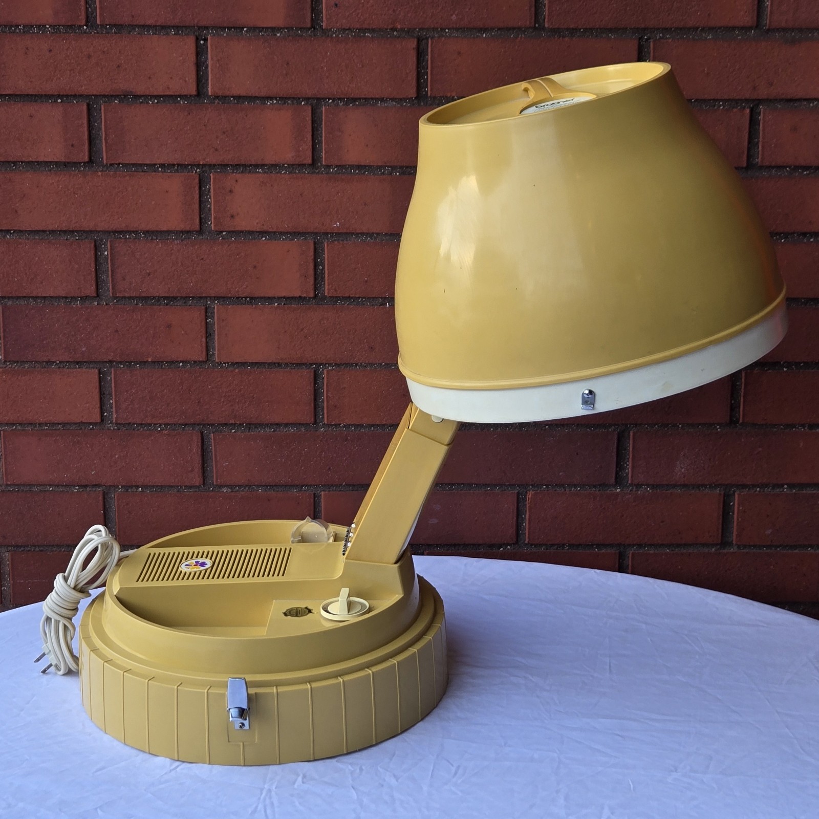 Vintage MCM Brother Mademoiselle 6100 Hair Dryer Space Age Retro TESTED WORKING Vintage MCM Brother Mademoiselle 6100 Hair Dryer Space Age Retro TESTED WORKING