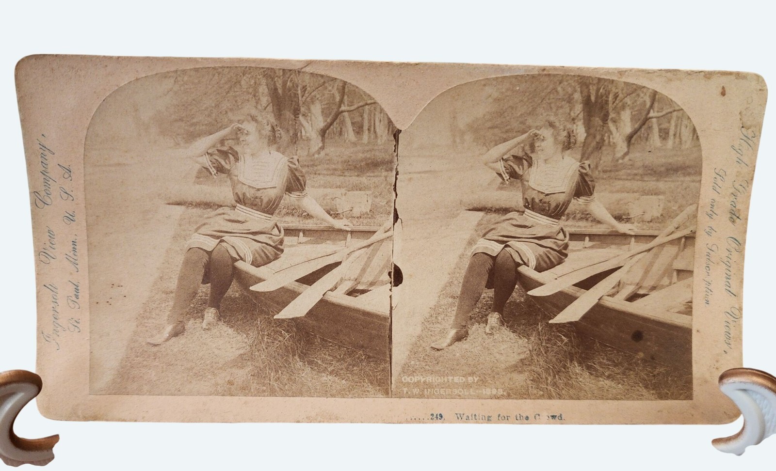 Antique 1899 T.W. Ingersoll Stereoview – Antique 1899 T.W. Ingersoll Stereoview –